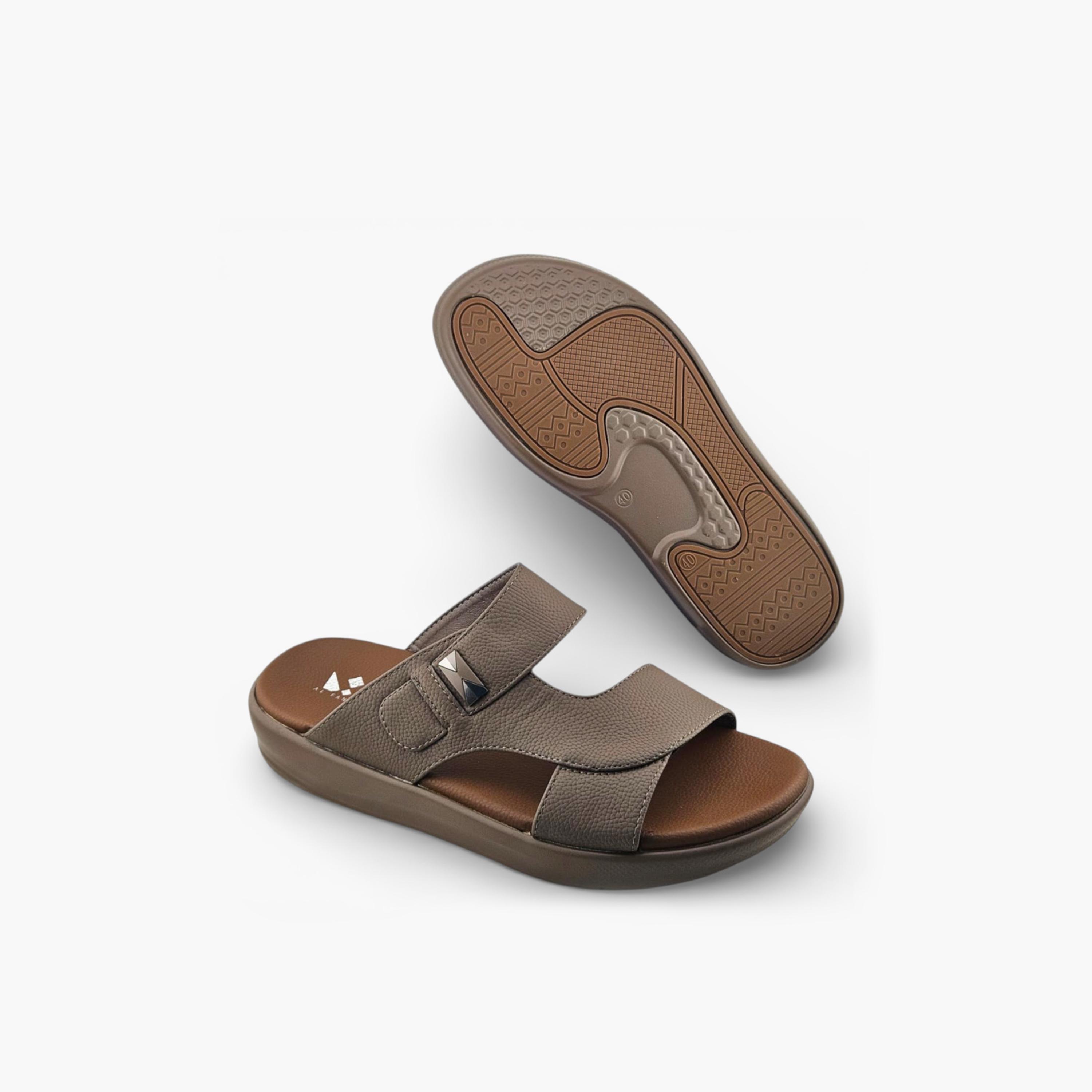 صندل عربي رجالي من ألفانوس بدون رباط – فخامة خالصة | 2602806-men-shoes-sandals-image-5