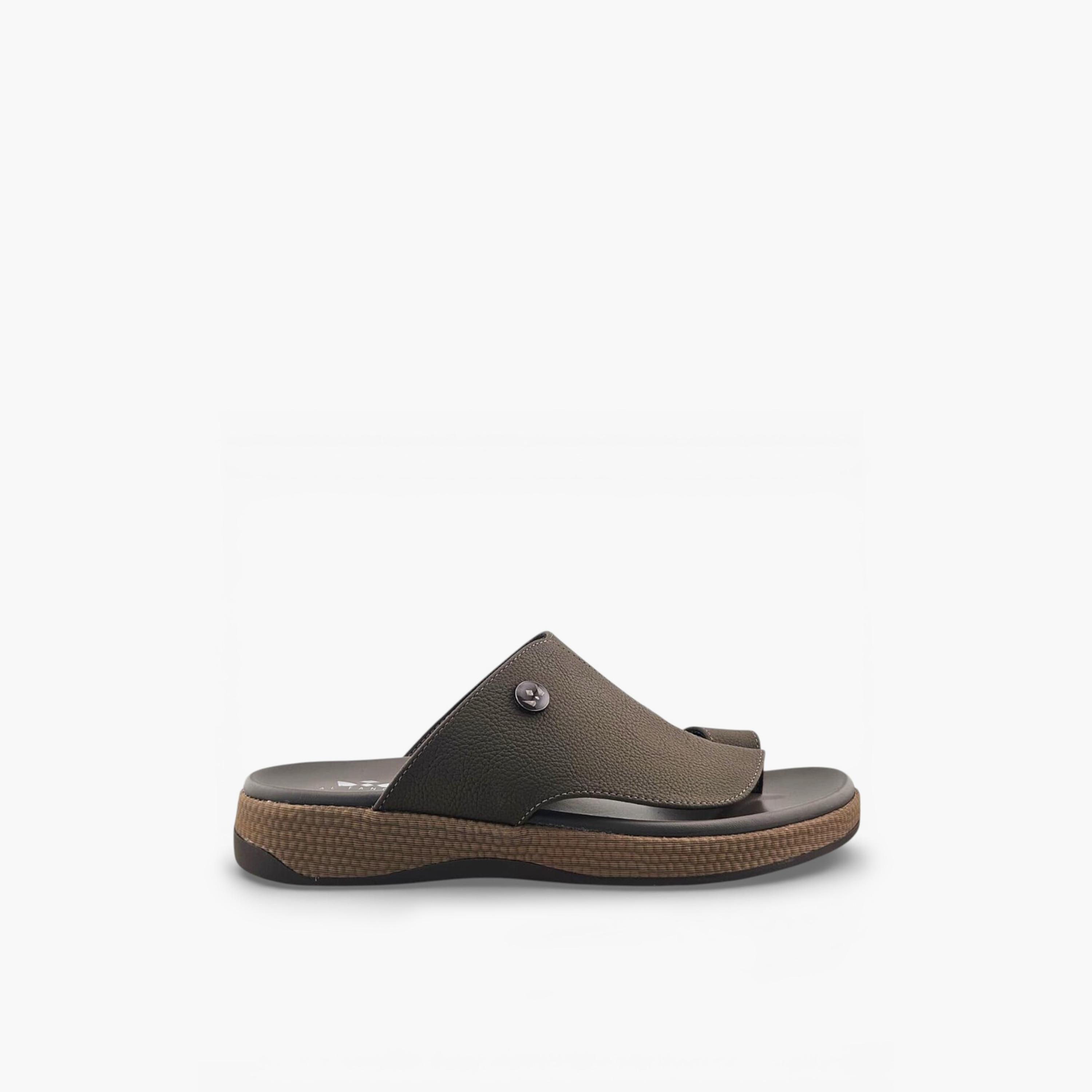 Al Fanoos Men's Slip On Sora Kintsu Arabic Sandals | 2602807-men-shoes-sandals-image-2
