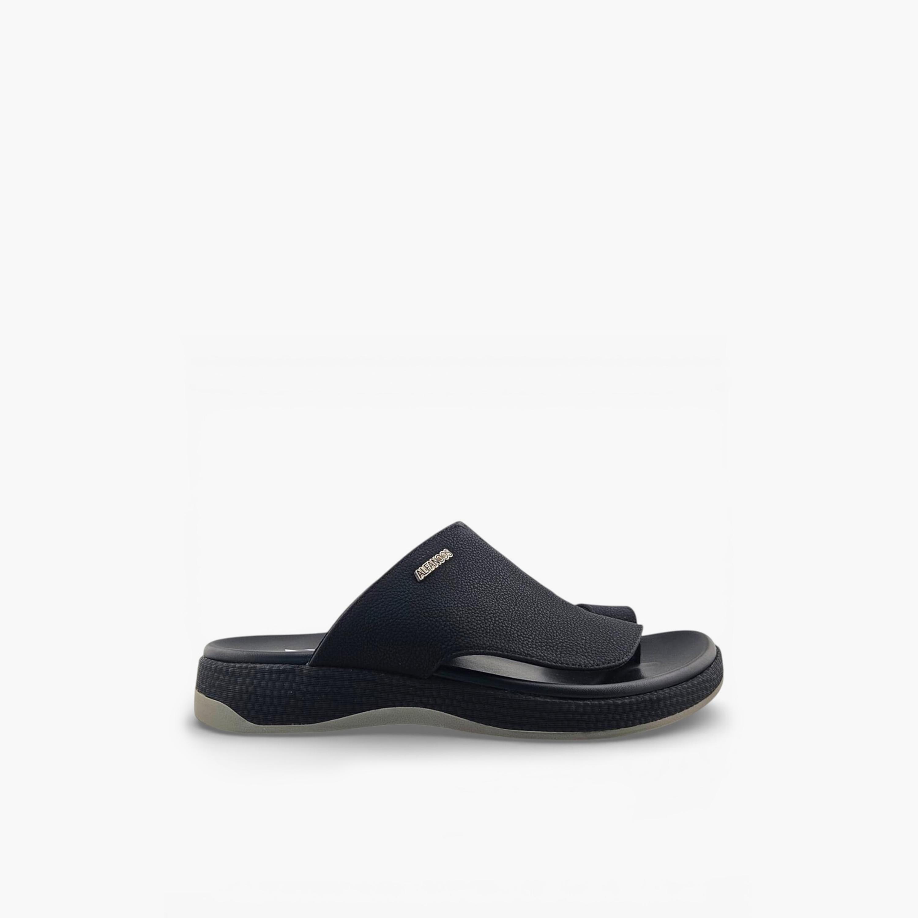 Al Fanoos Men's Slip On Sora Kintsu Arabic Sandals | 2602808-men-shoes-sandals-image-2