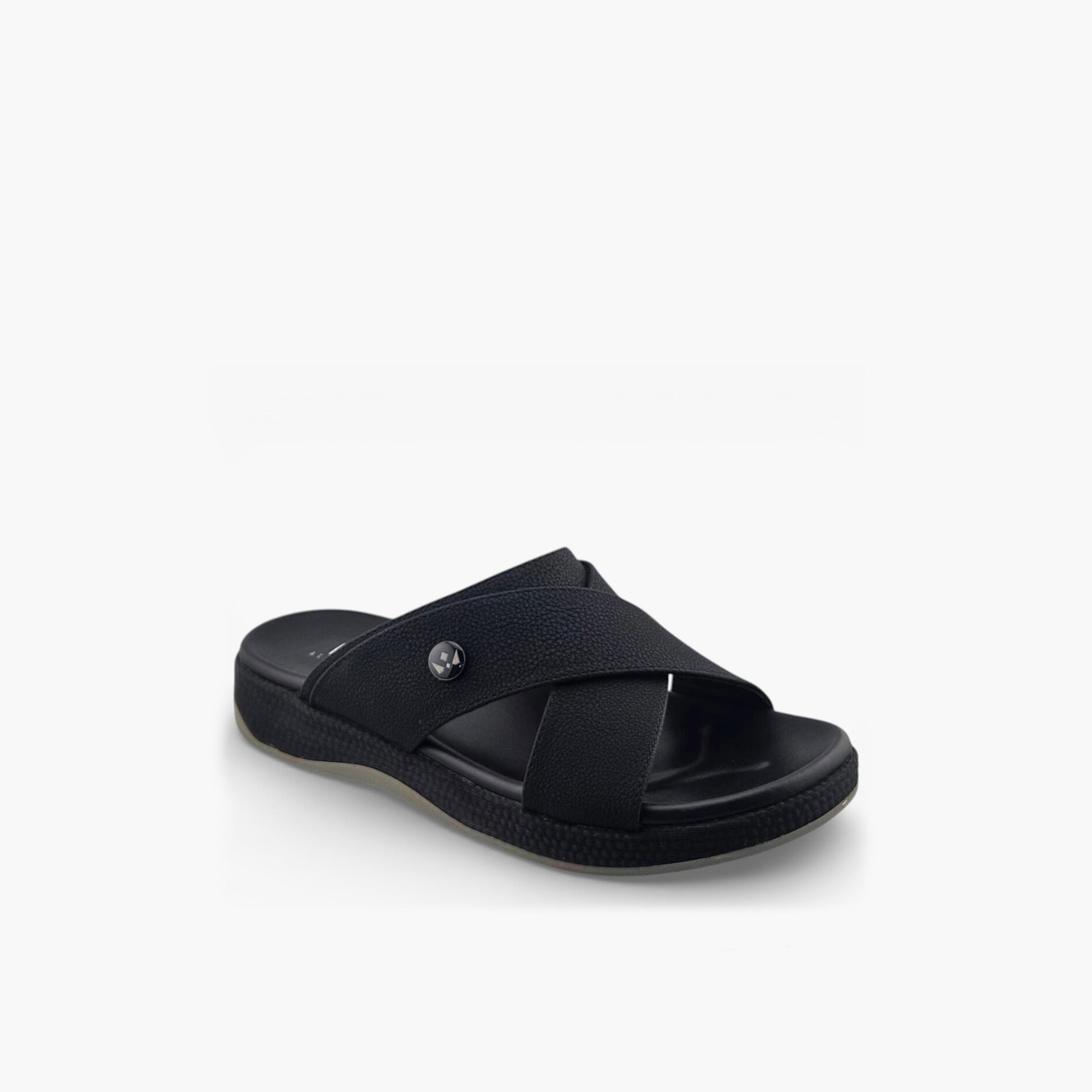Al Fanoos Men's Slip On Sora Kintsu Arabic Sandals | 2602809-men-shoes-sandals-image-1