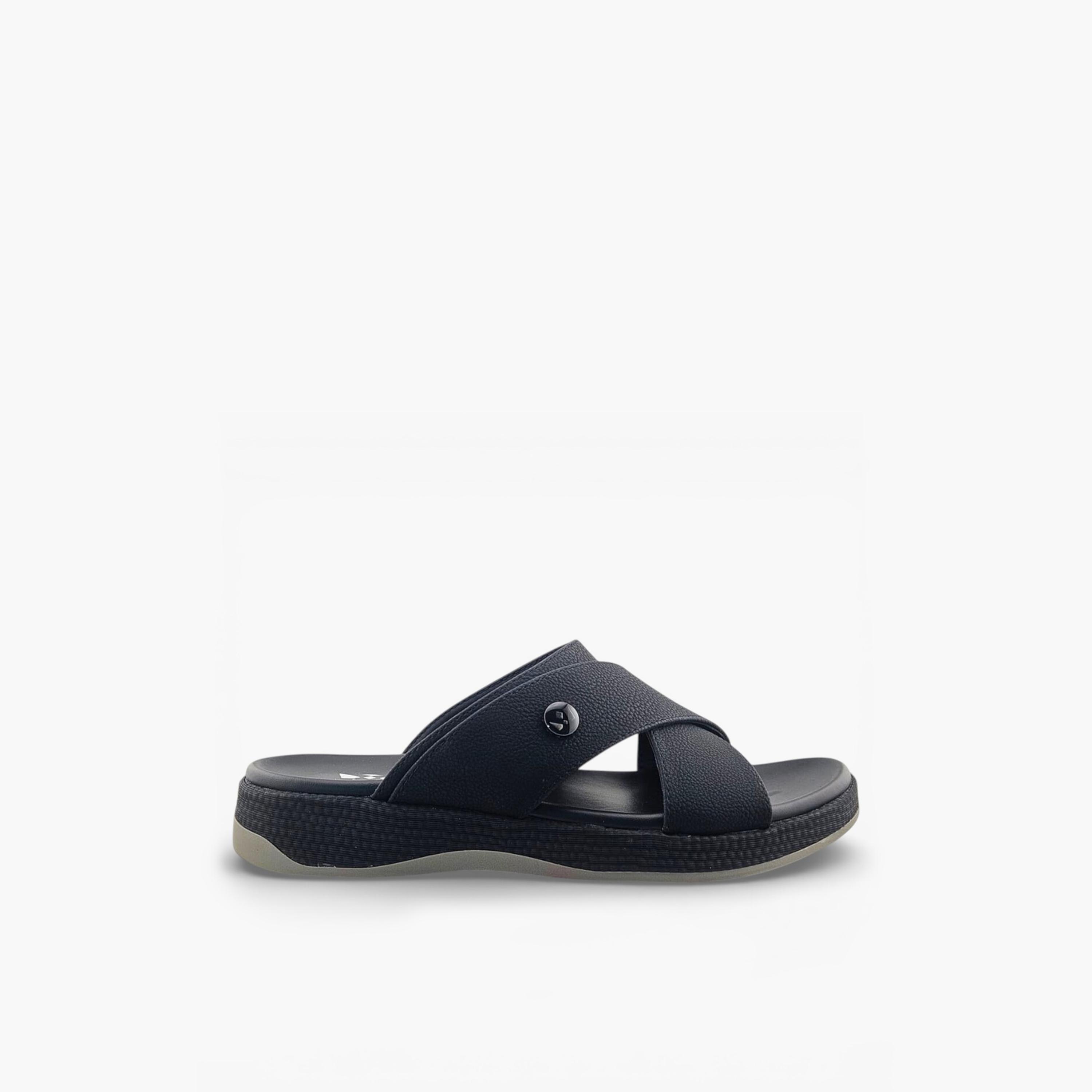 Al Fanoos Men's Slip On Sora Kintsu Arabic Sandals | 2602809-men-shoes-sandals-image-2