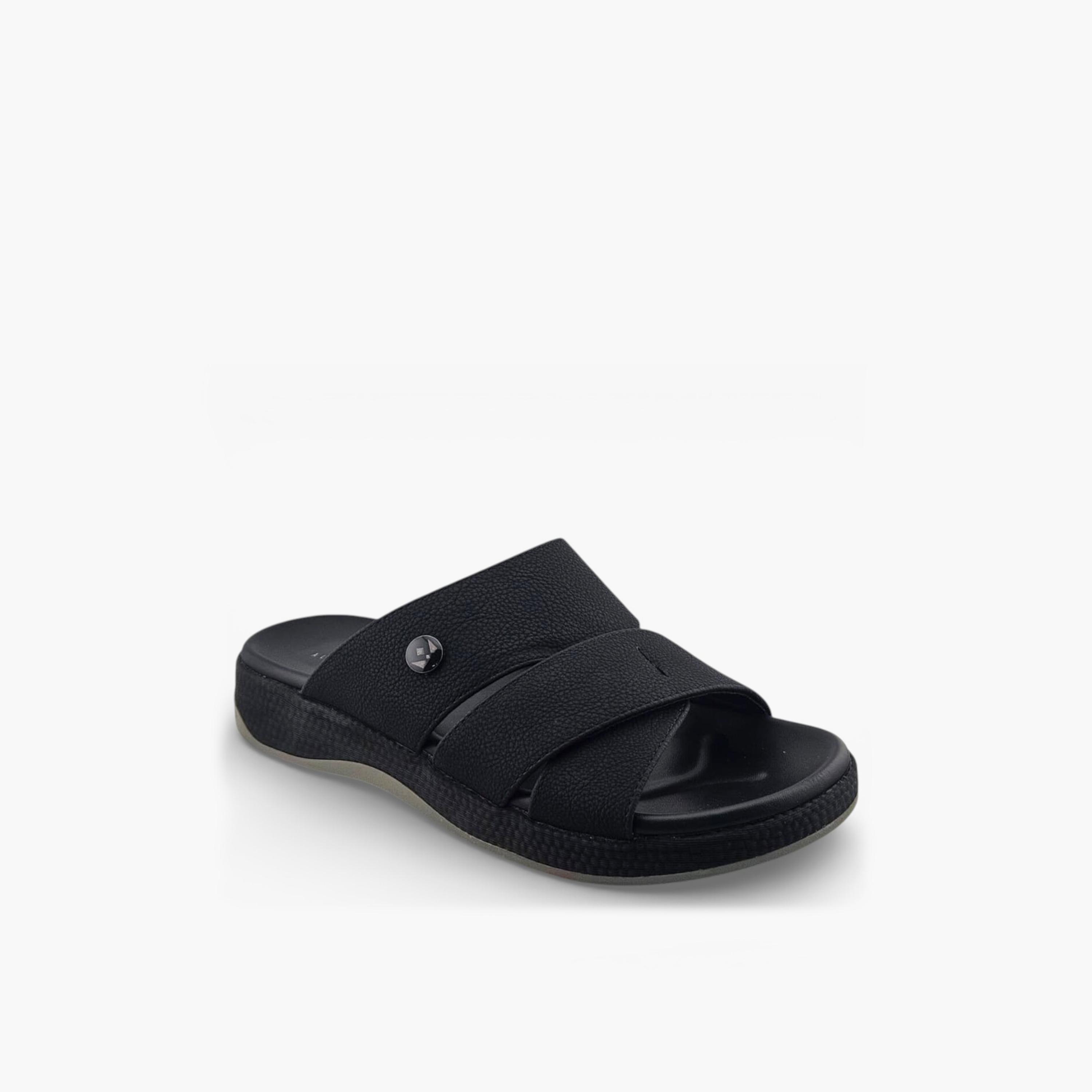 Al Fanoos Men's Slip On Sora Kintsu Arabic Sandals | 2602811-men-shoes-sandals-image-1
