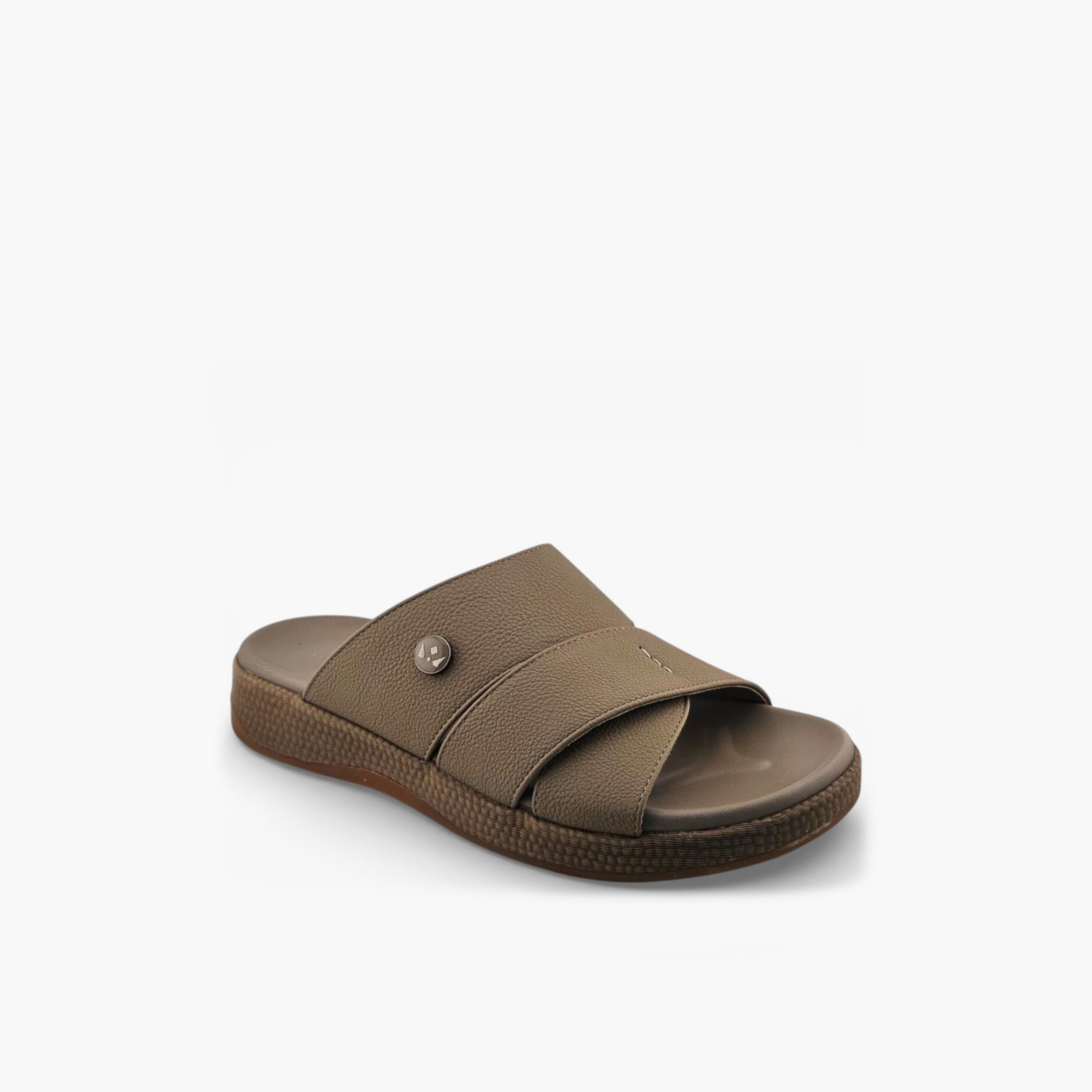 Al Fanoos Men's Slip On Sora Kintsu Arabic Sandals | 2602811-men-shoes-sandals-image-1
