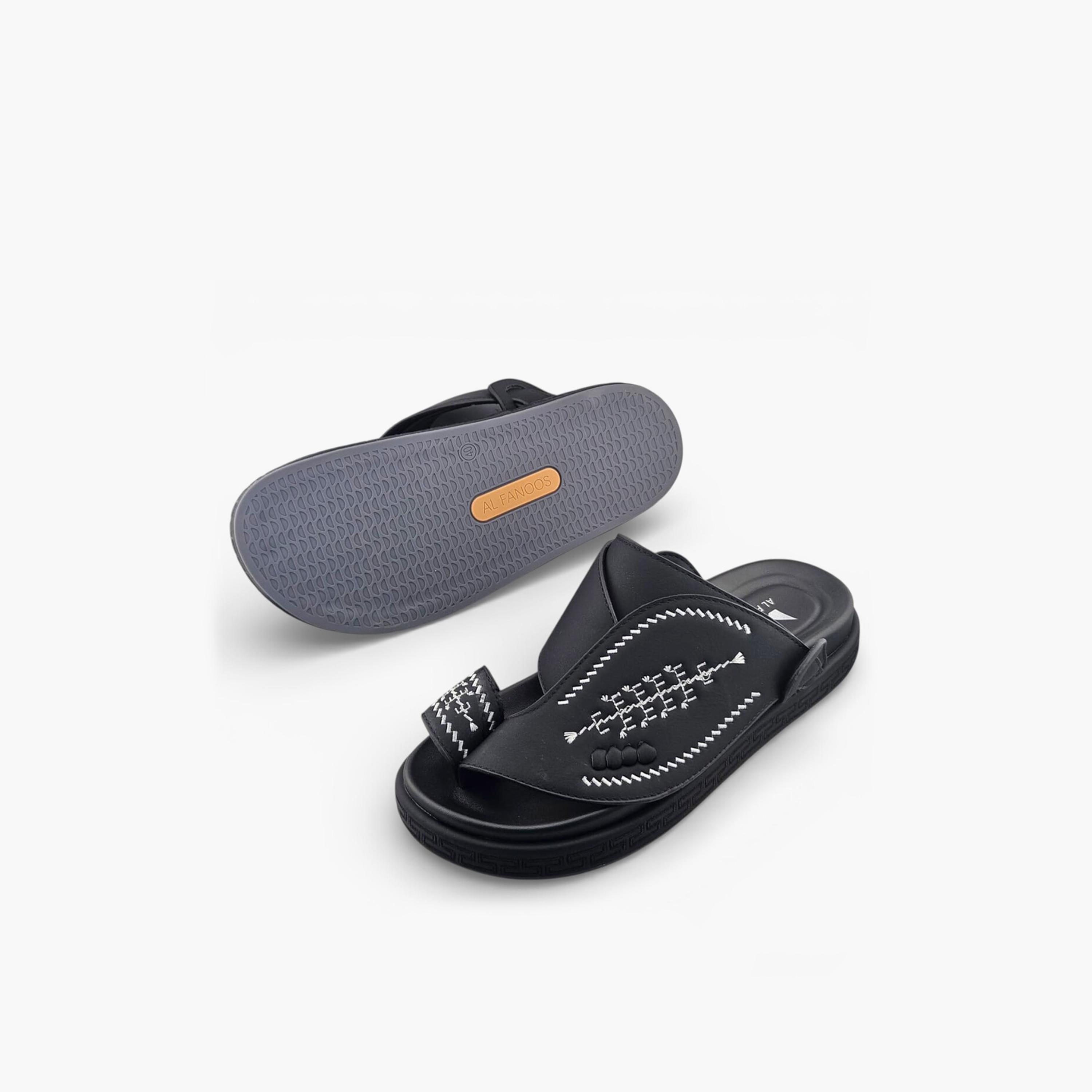 صندل عربي رجالي من ألفانوس بدون رباط – فخامة خالصة | 2602812-men-shoes-sandals-image-5