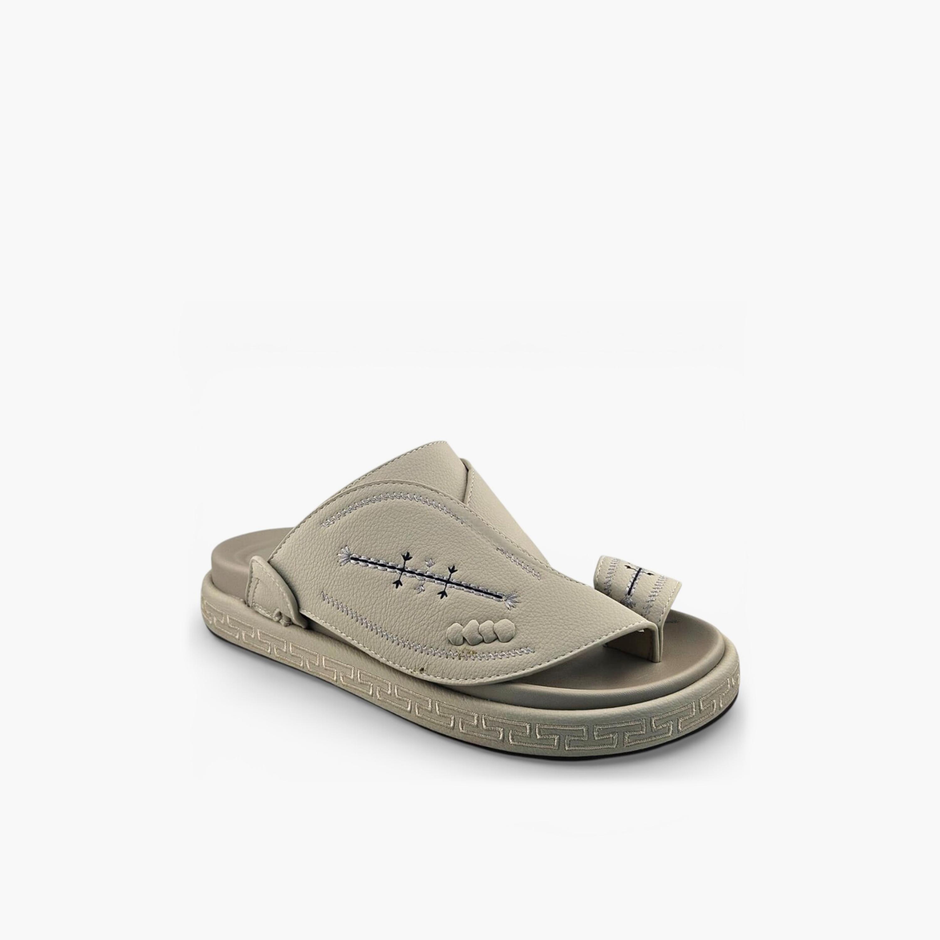 صندل عربي رجالي من ألفانوس بدون رباط – فخامة خالصة | 2602813-men-shoes-sandals-image-1