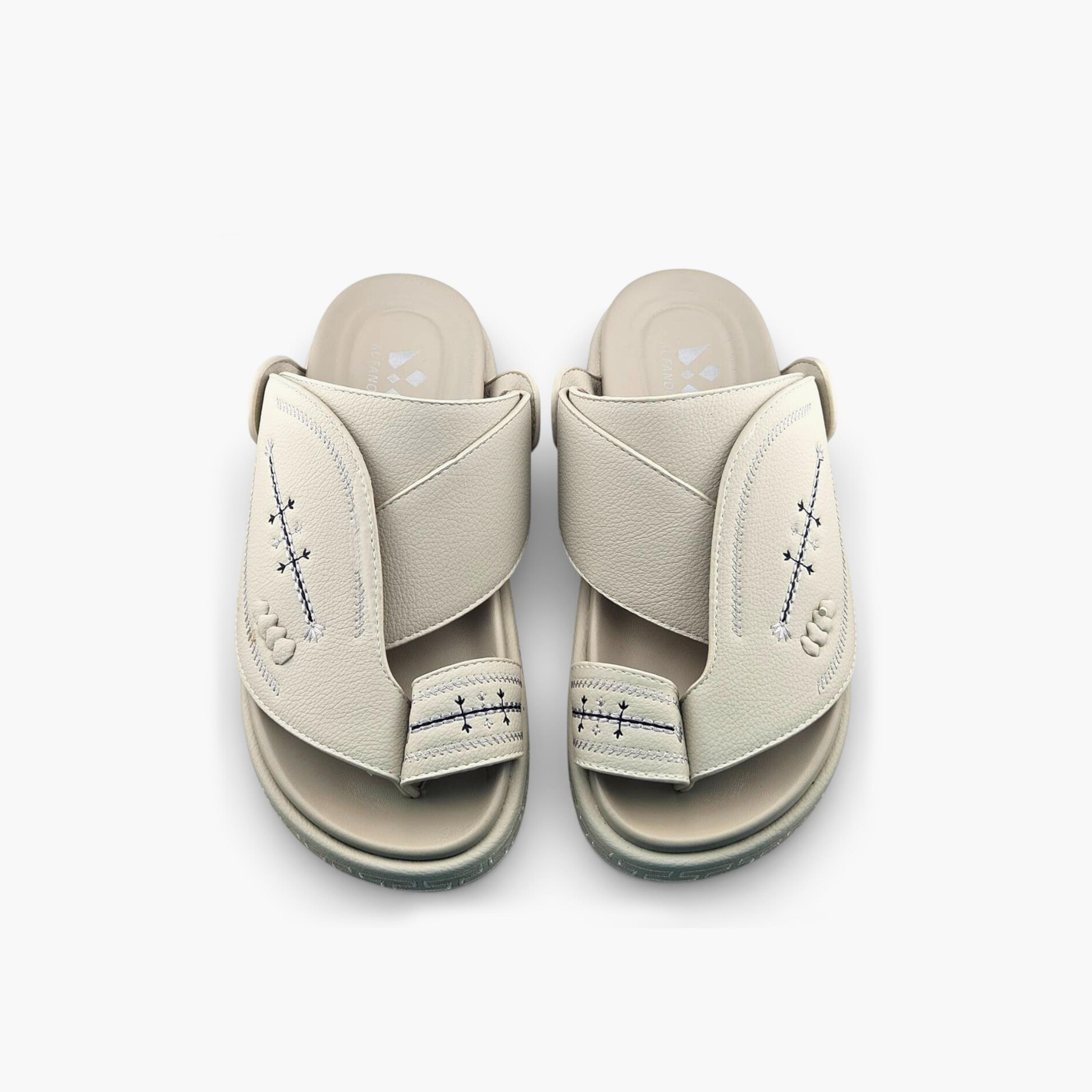 صندل عربي رجالي من ألفانوس بدون رباط – فخامة خالصة | 2602813-men-shoes-sandals-image-3