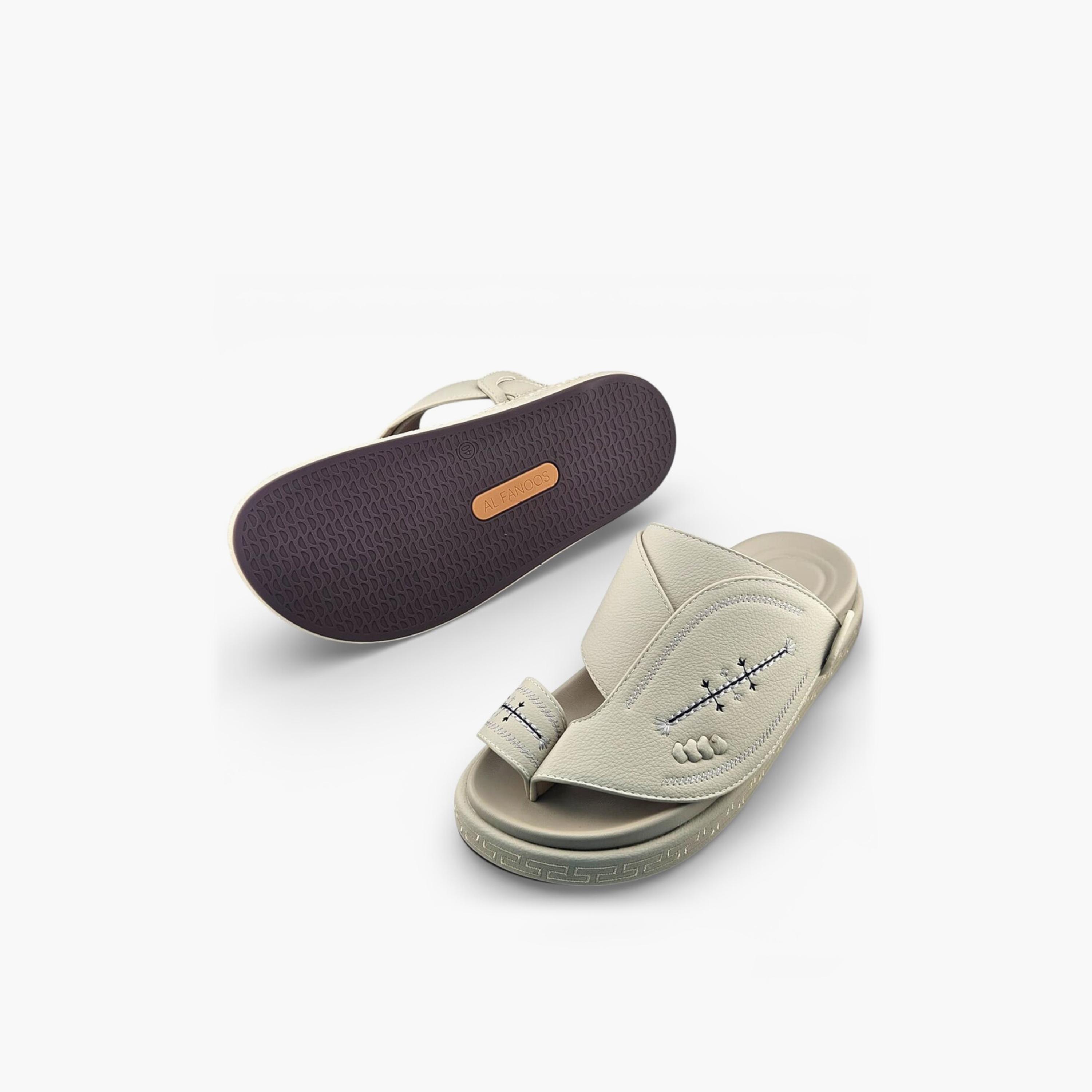 صندل عربي رجالي من ألفانوس بدون رباط – فخامة خالصة | 2602813-men-shoes-sandals-image-5