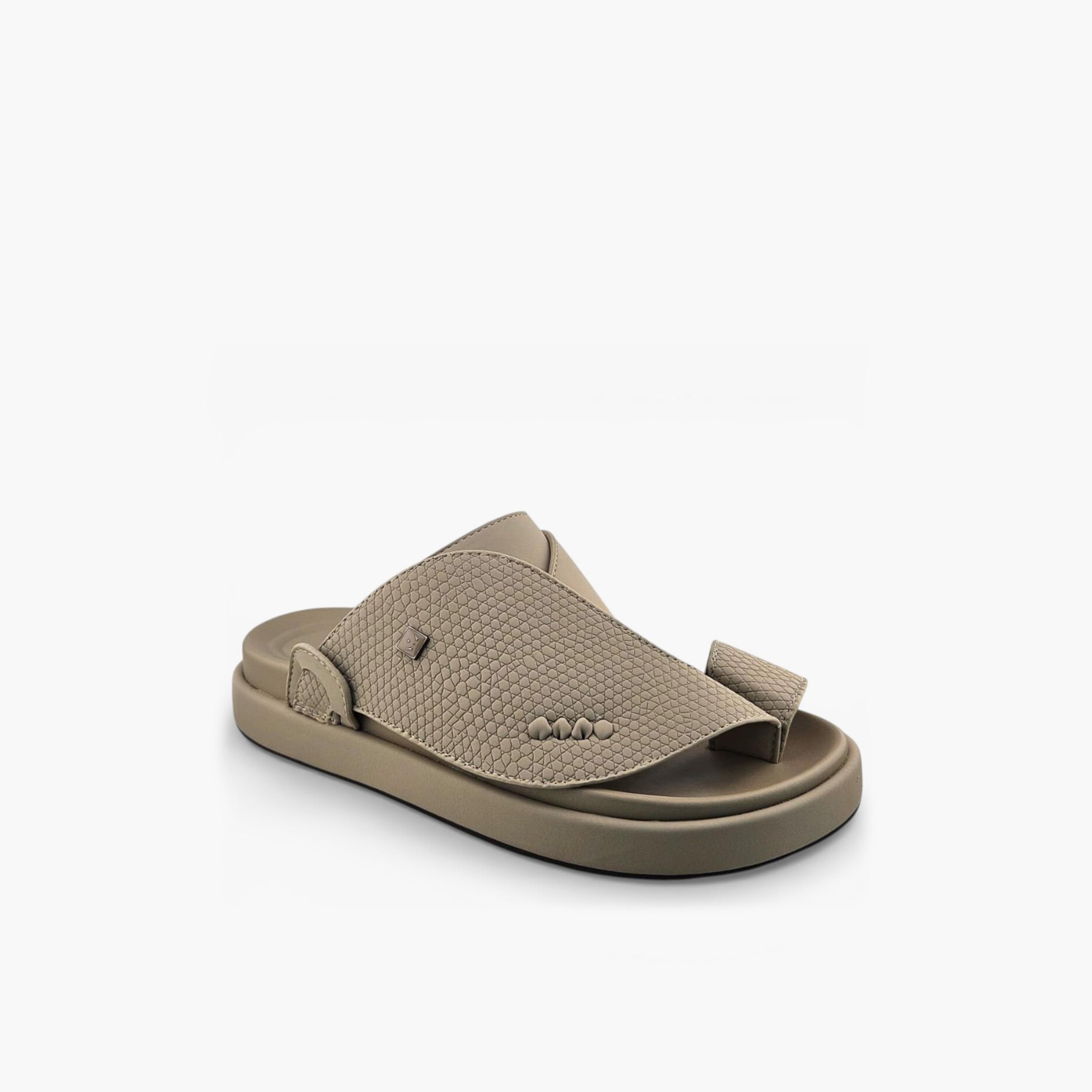 صندل عربي رجالي من ألفانوس بدون رباط – فخامة خالصة | 2602815-men-shoes-sandals-image-1