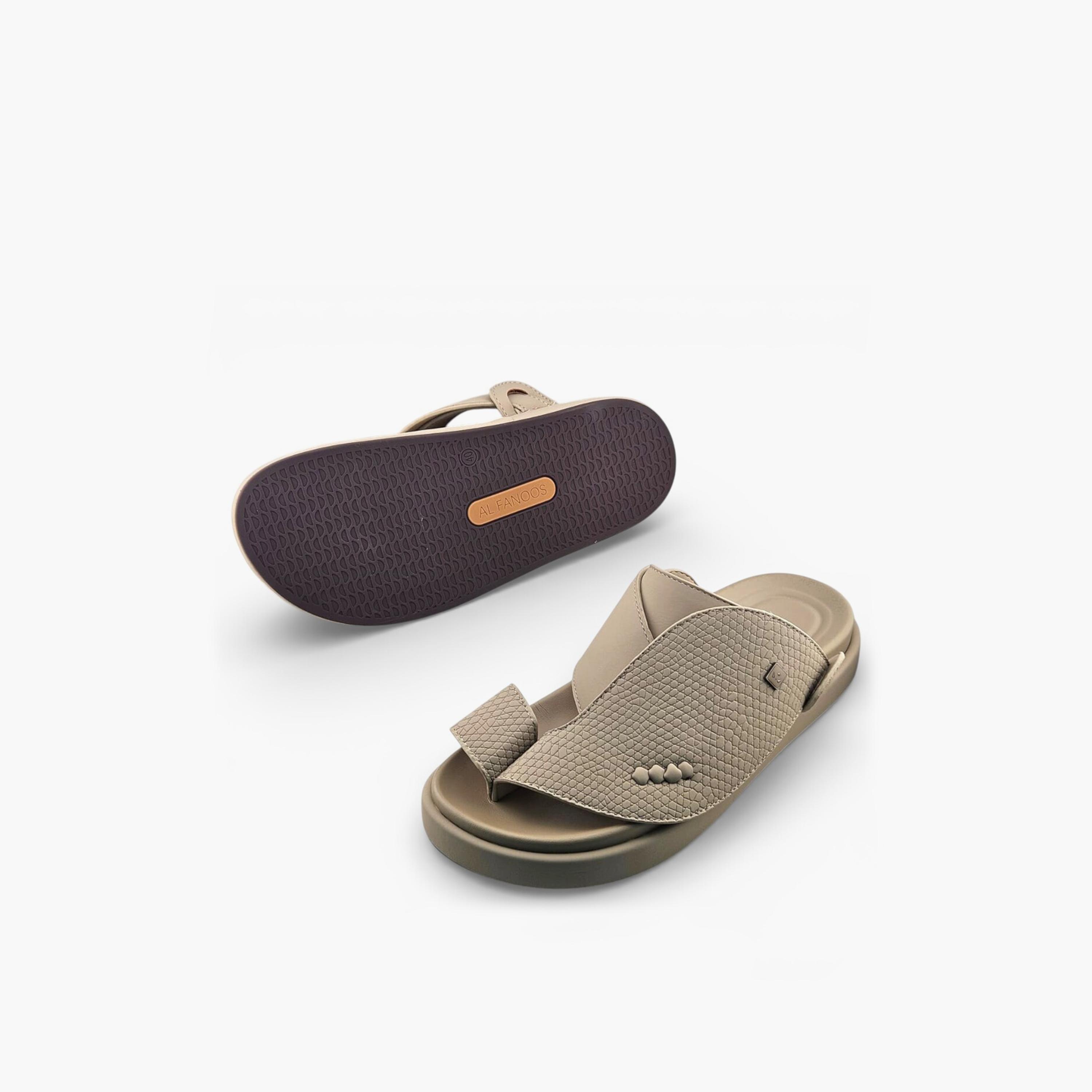 صندل عربي رجالي من ألفانوس بدون رباط – فخامة خالصة | 2602815-men-shoes-sandals-image-5