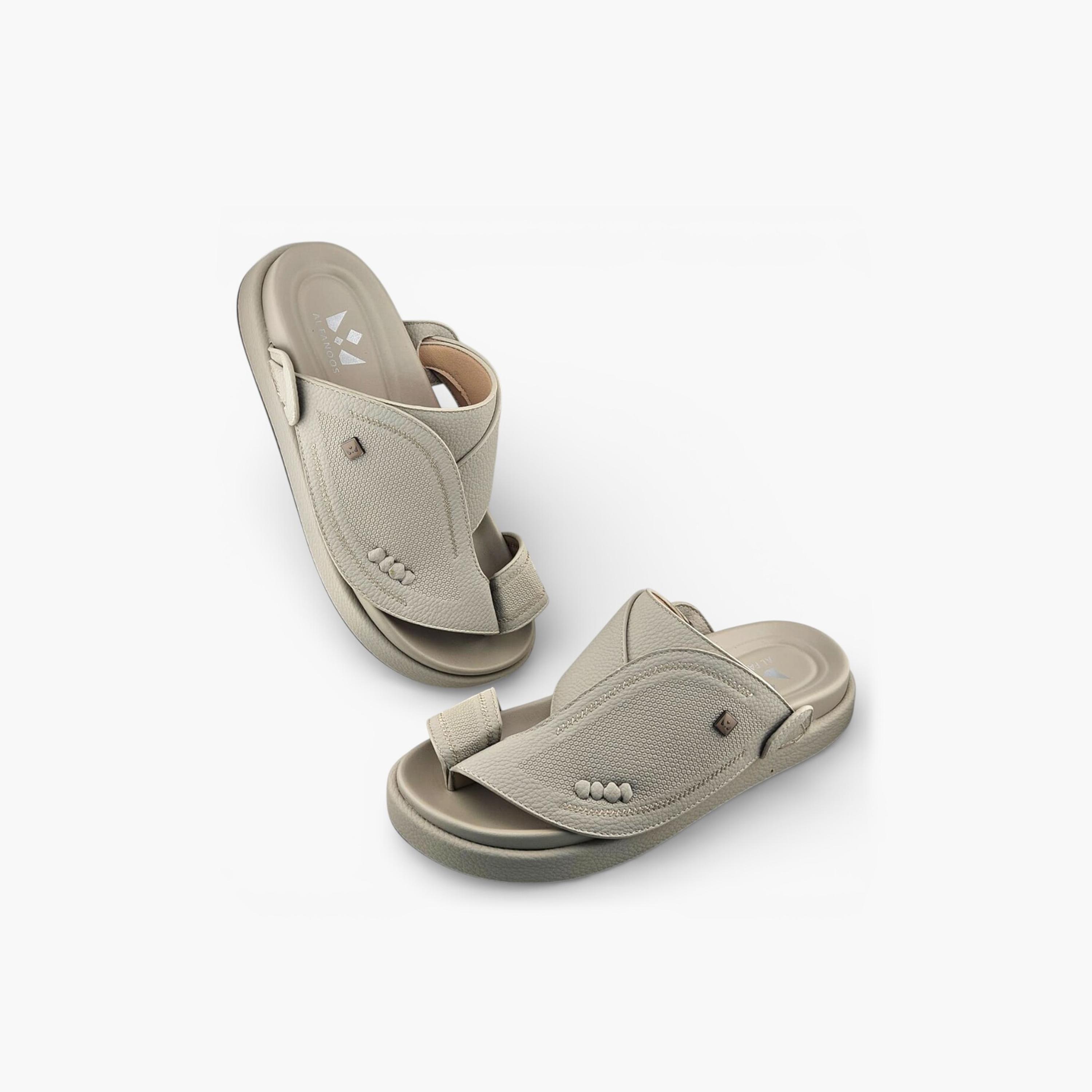 صندل عربي رجالي من ألفانوس بدون رباط – فخامة خالصة | 2602817-men-shoes-sandals-image-4