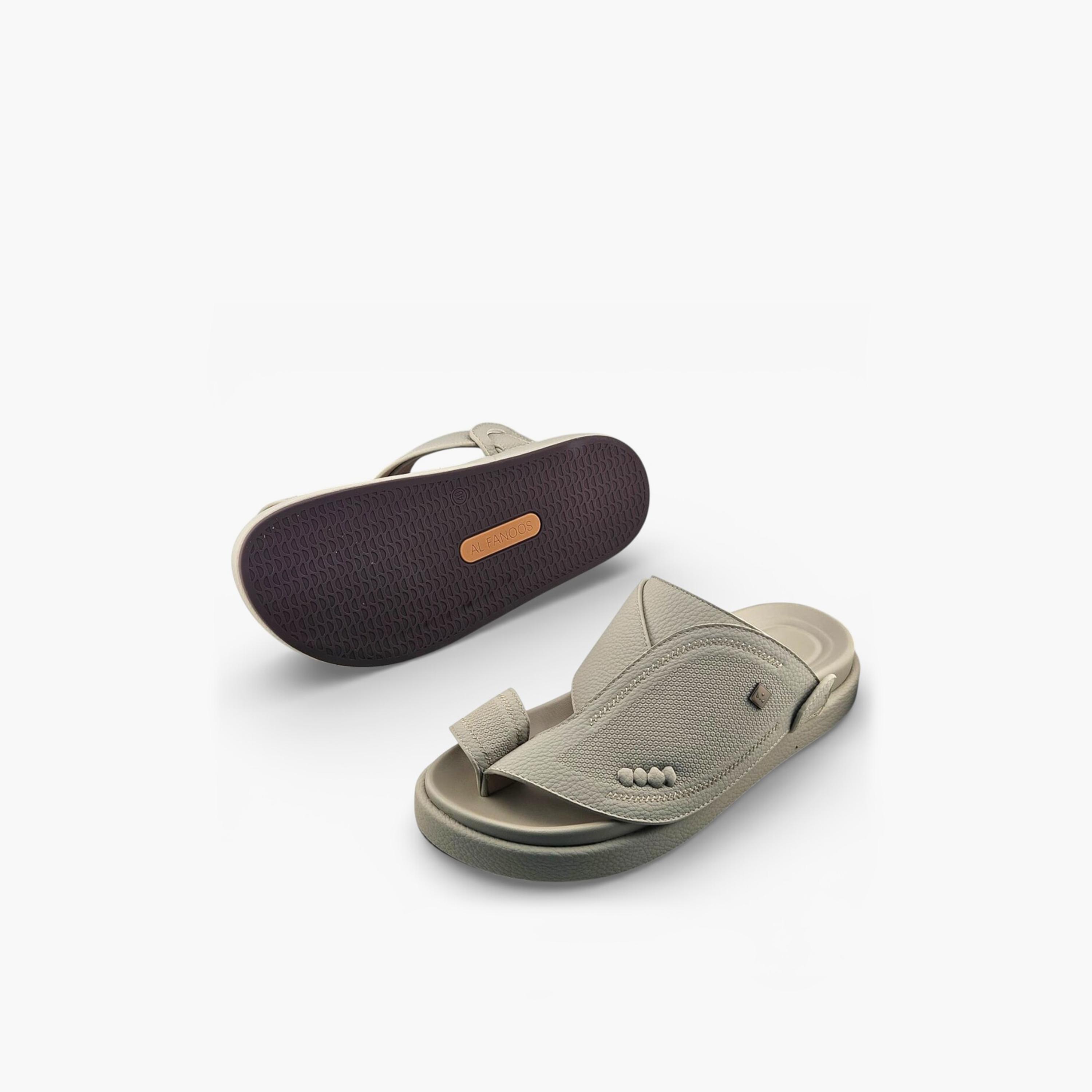 صندل عربي رجالي من ألفانوس بدون رباط – فخامة خالصة | 2602817-men-shoes-sandals-image-5