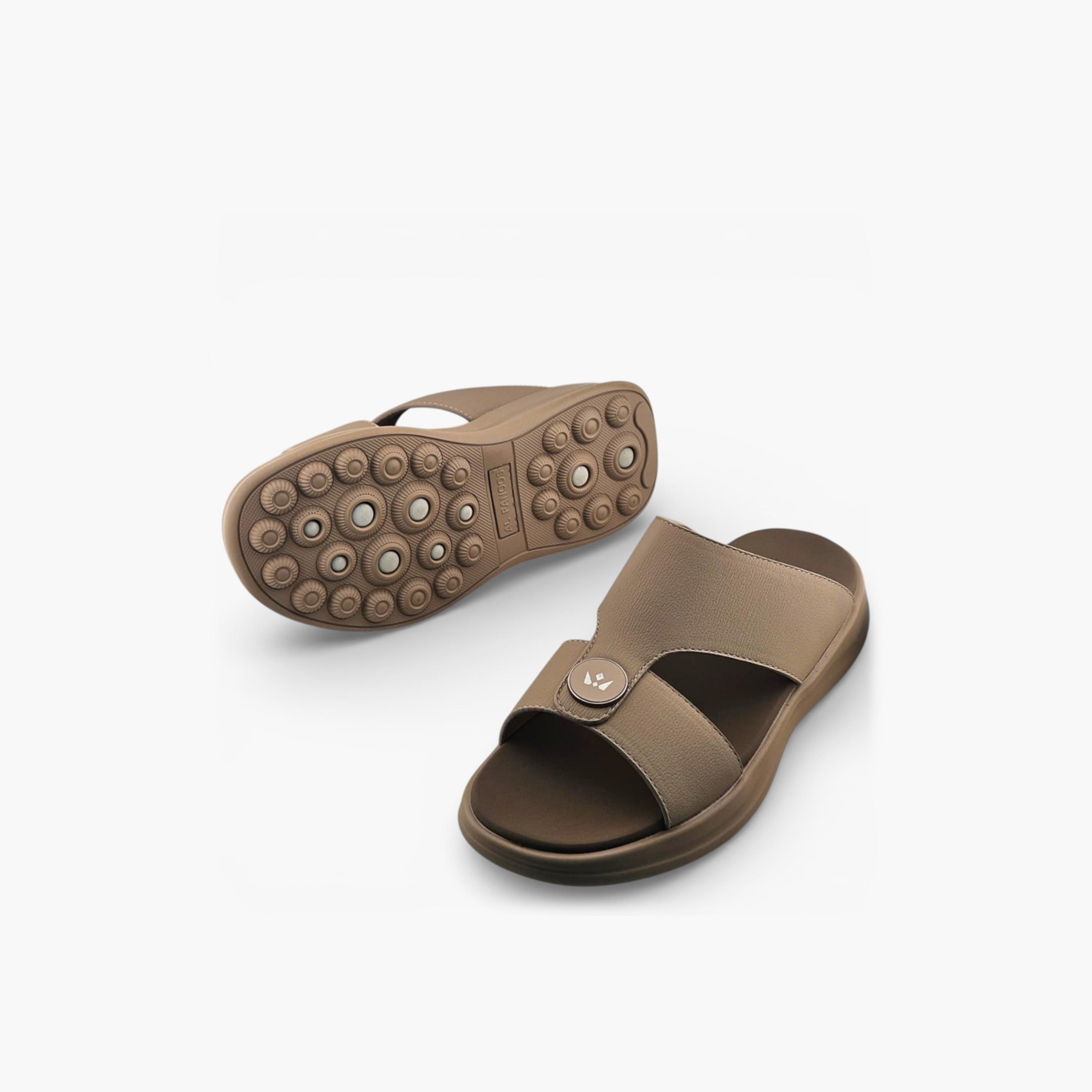 صندل عربي رجالي من ألفانوس بدون رباط – فخامة خالصة | 2602818-men-shoes-sandals-image-5