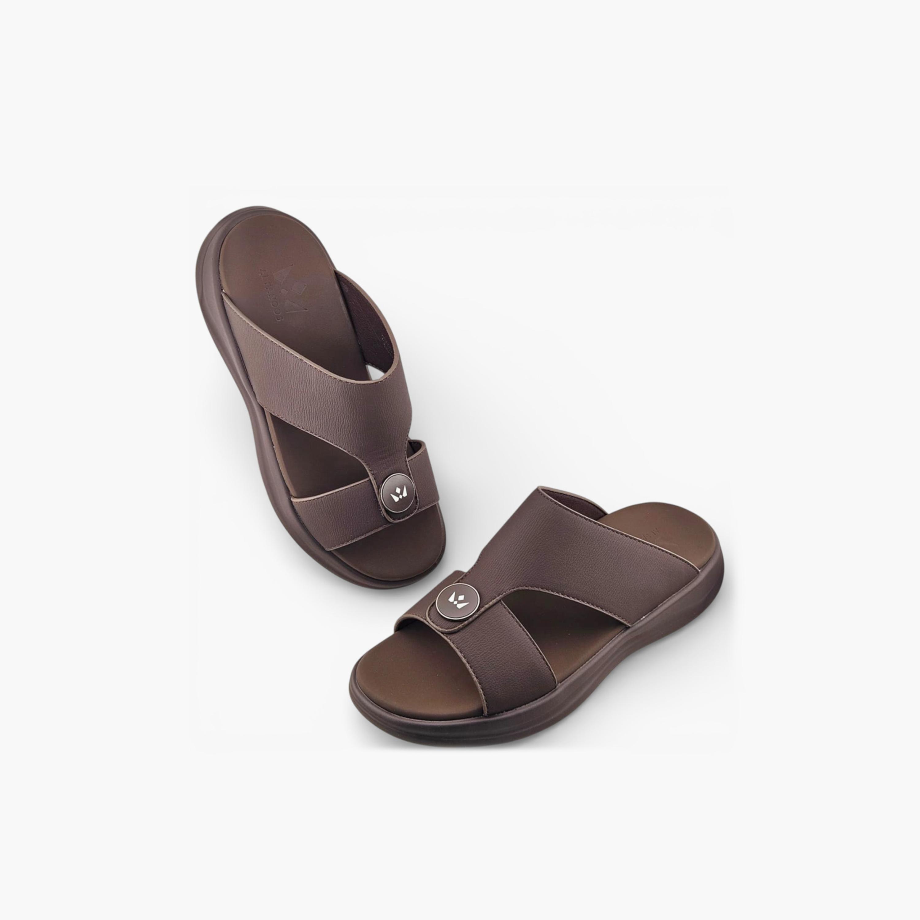 Al Fanoos Men's Slip On Eredità Italiana Arabic Sandals | 2602818-men-shoes-sandals-image-2