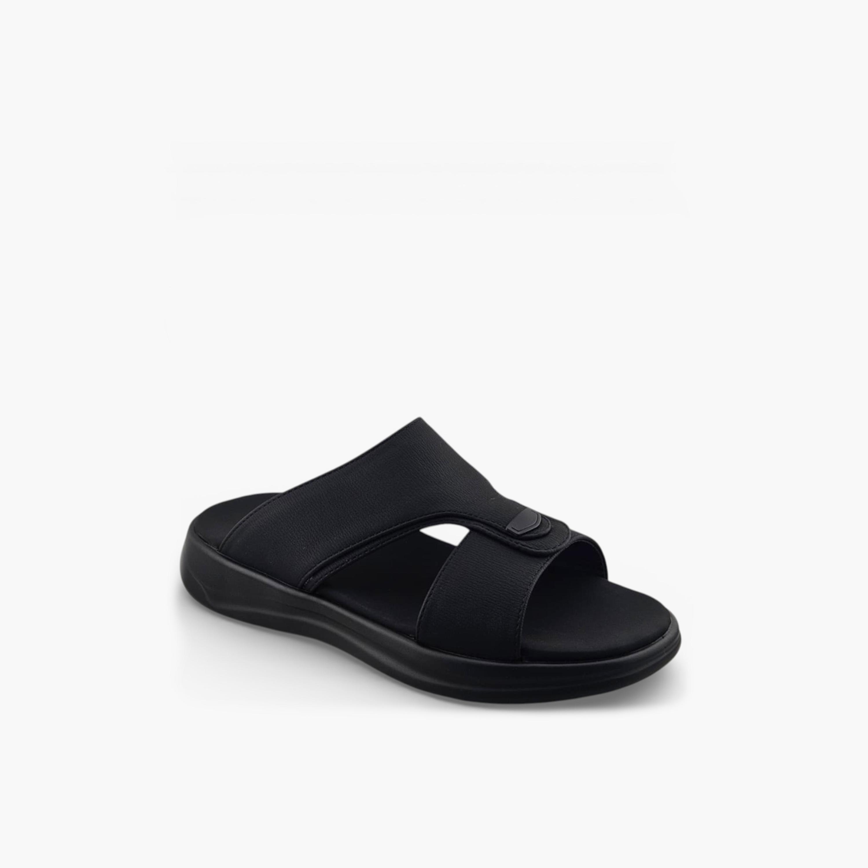 صندل عربي رجالي من ألفانوس بدون رباط – فخامة خالصة | 2602819-men-shoes-sandals-image-1