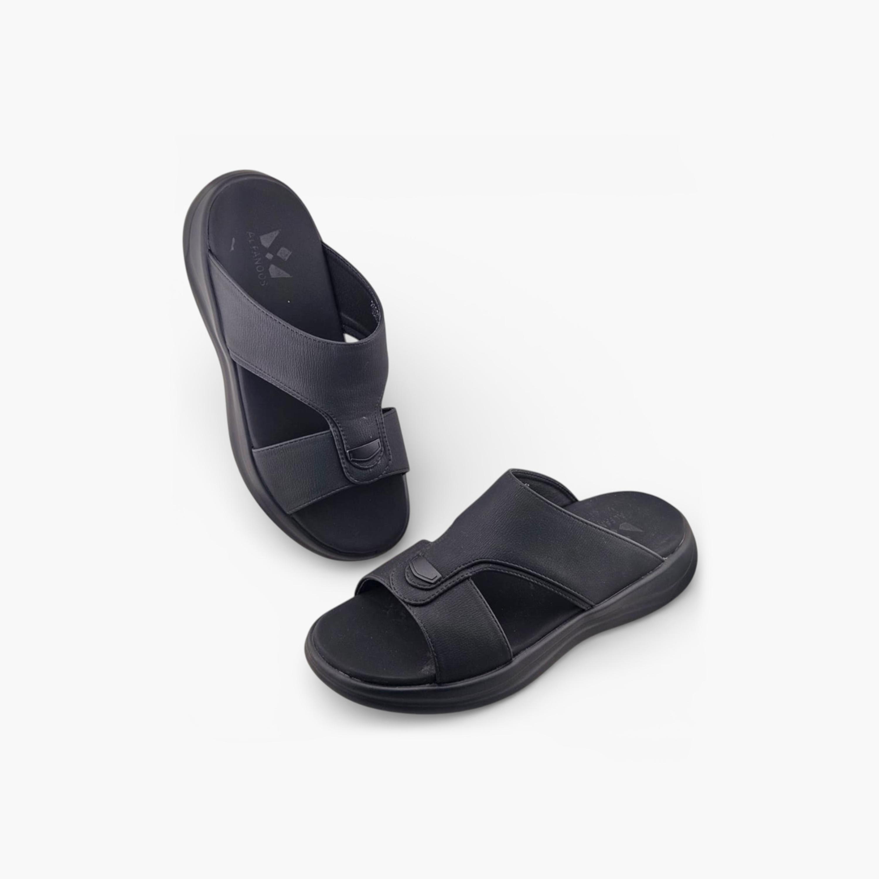 صندل عربي رجالي من ألفانوس بدون رباط – فخامة خالصة | 2602819-men-shoes-sandals-image-3