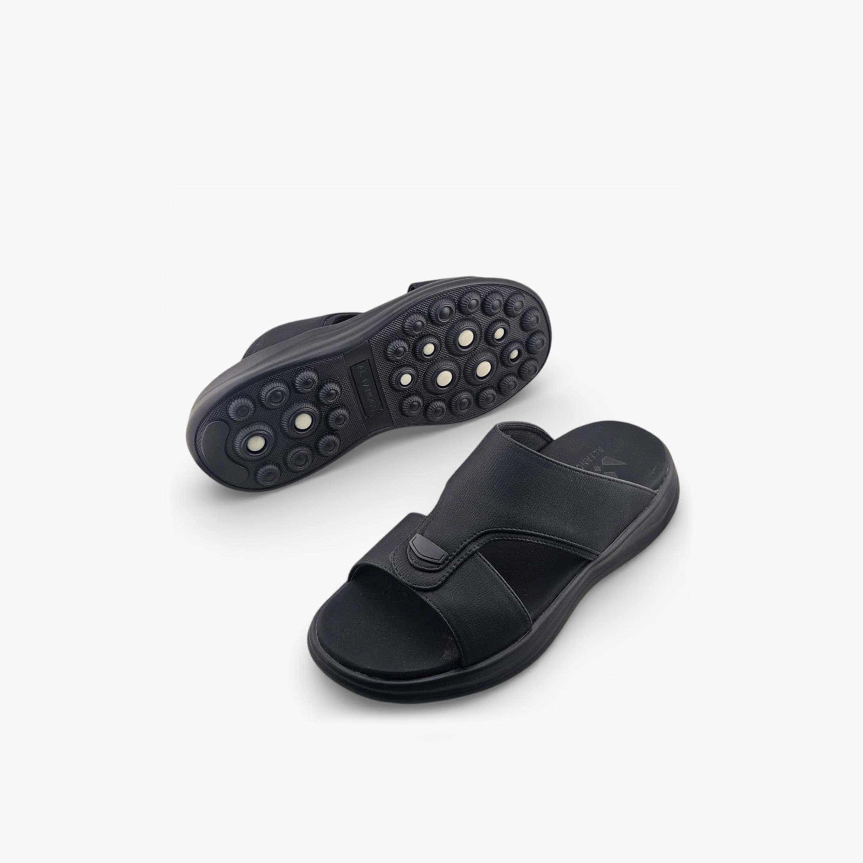 صندل عربي رجالي من ألفانوس بدون رباط – فخامة خالصة | 2602819-men-shoes-sandals-image-5