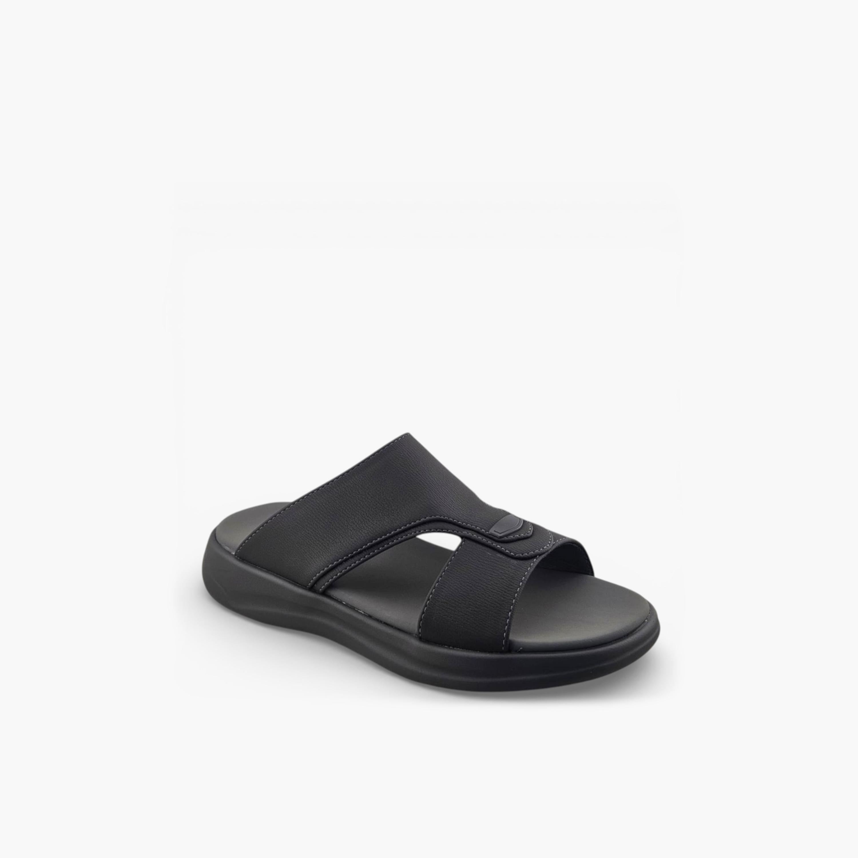صندل عربي رجالي من ألفانوس بدون رباط – فخامة خالصة | 2602819-men-shoes-sandals-image-1