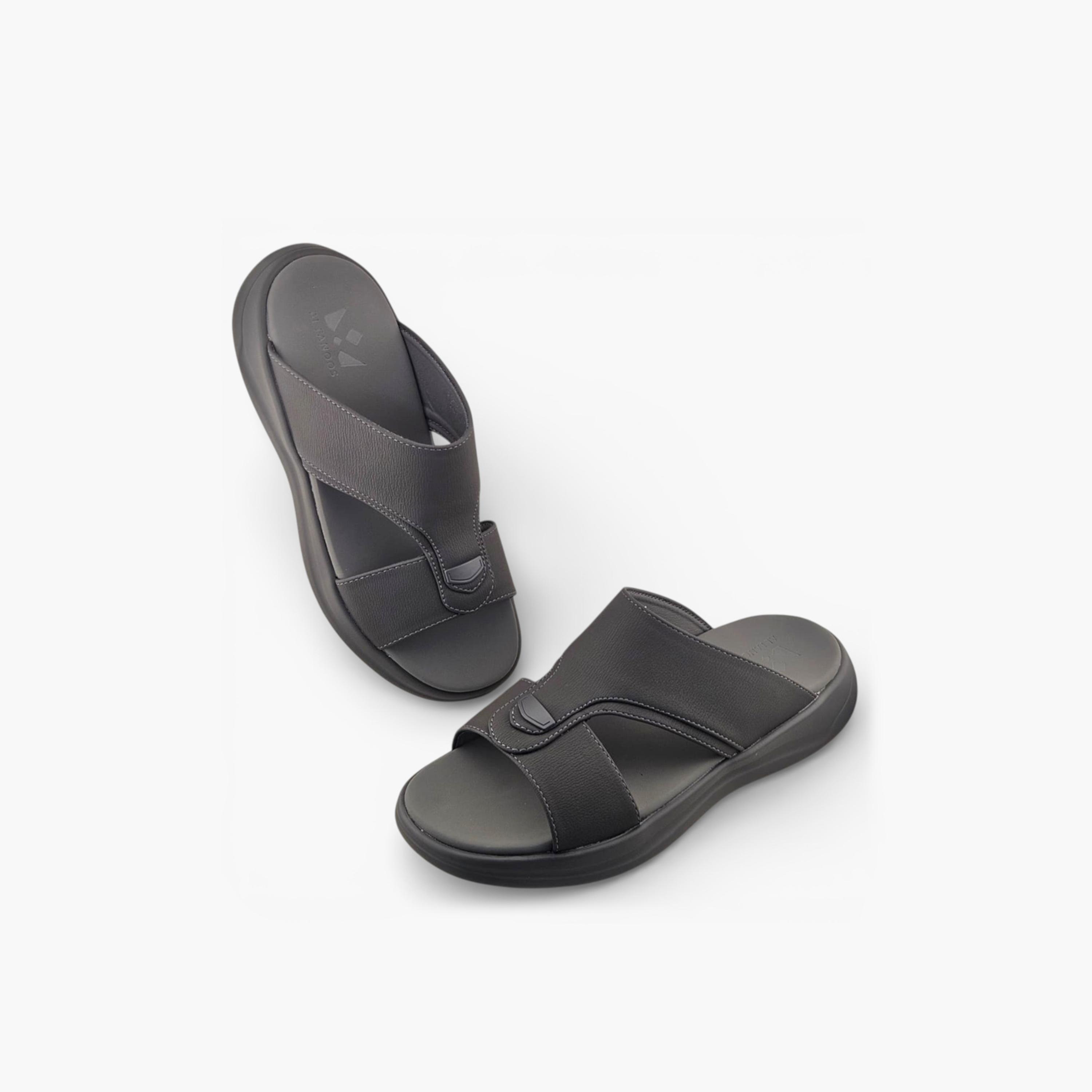 صندل عربي رجالي من ألفانوس بدون رباط – فخامة خالصة | 2602819-men-shoes-sandals-image-2