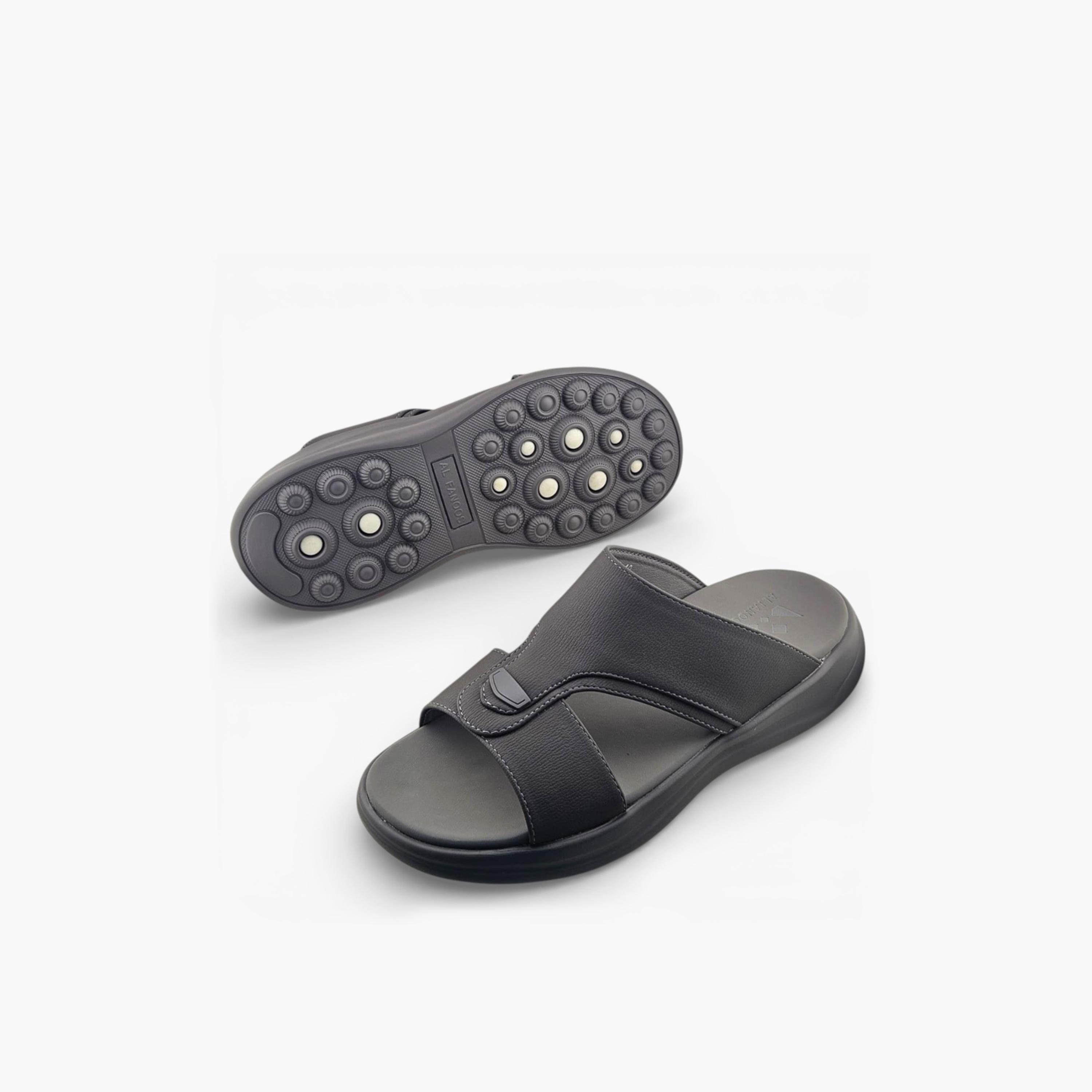 صندل عربي رجالي من ألفانوس بدون رباط – فخامة خالصة | 2602819-men-shoes-sandals-image-5
