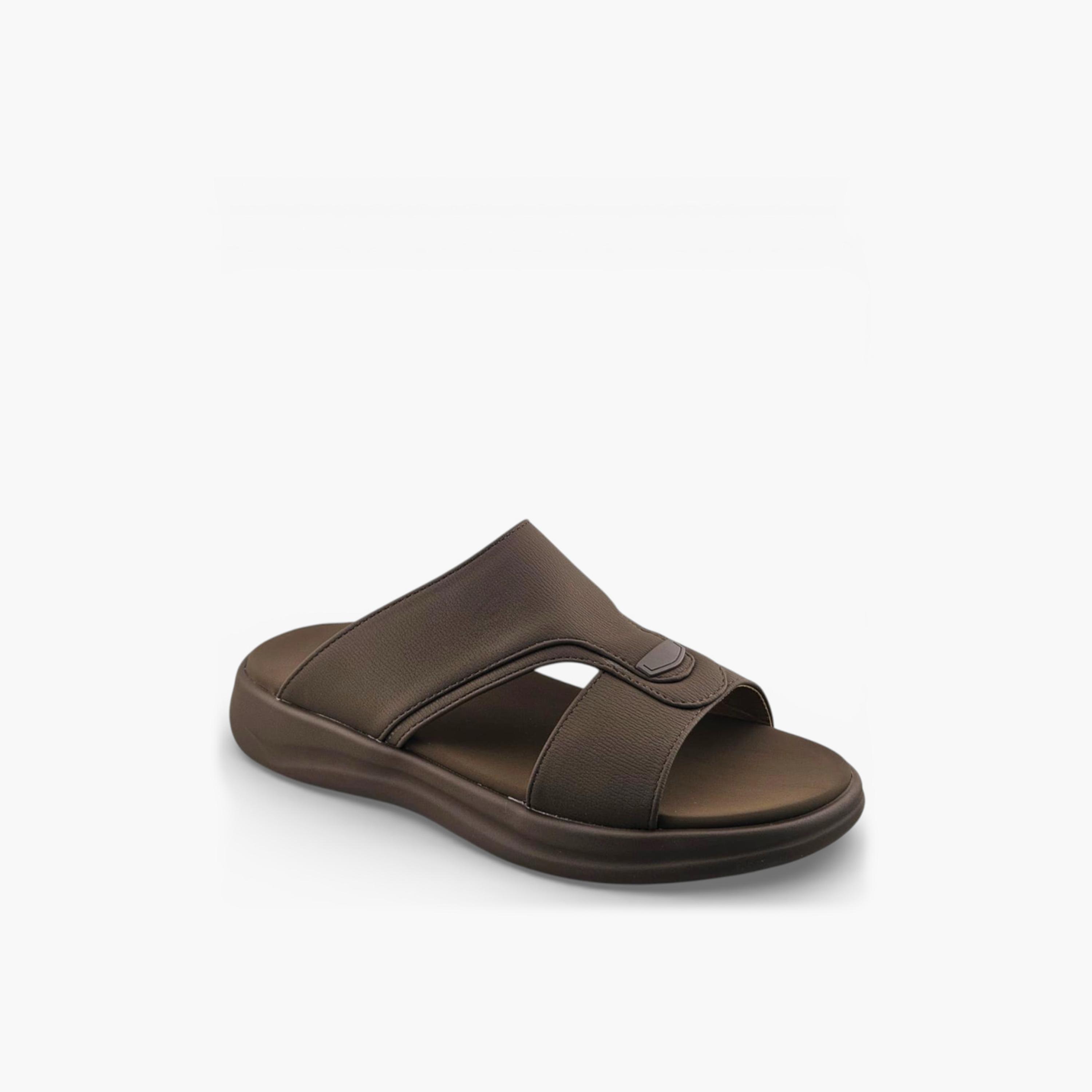 صندل عربي رجالي من ألفانوس بدون رباط – فخامة خالصة | 2602819-men-shoes-sandals-image-1