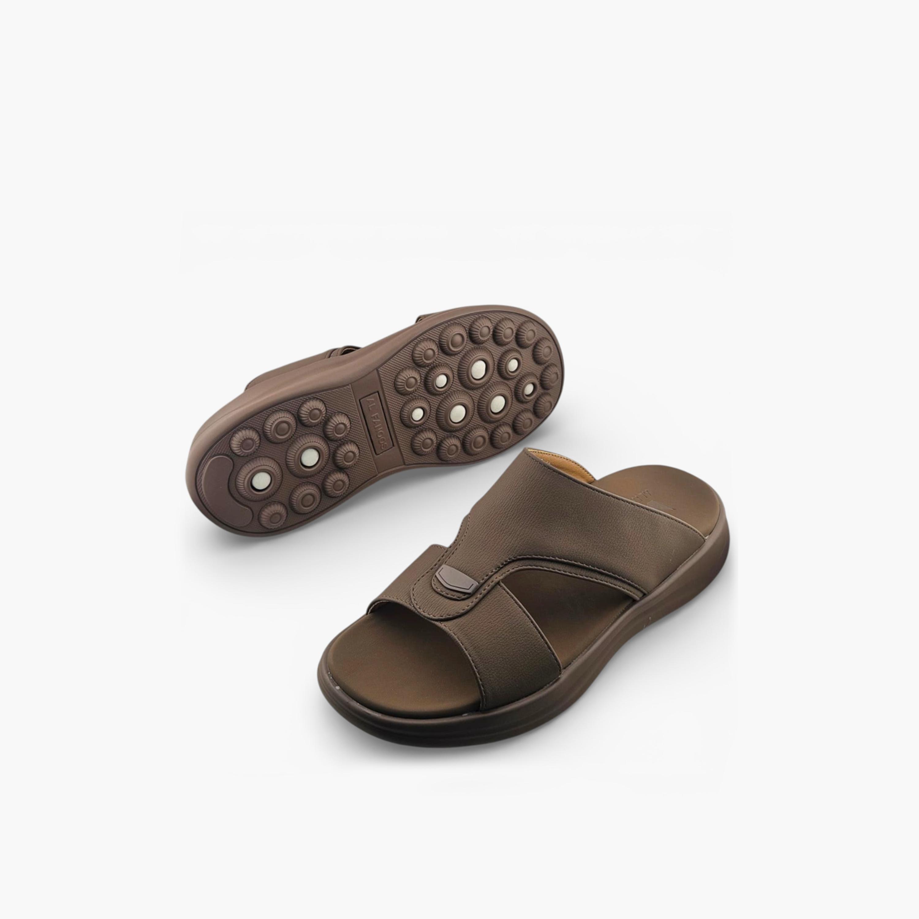 صندل عربي رجالي من ألفانوس بدون رباط – فخامة خالصة | 2602819-men-shoes-sandals-image-5