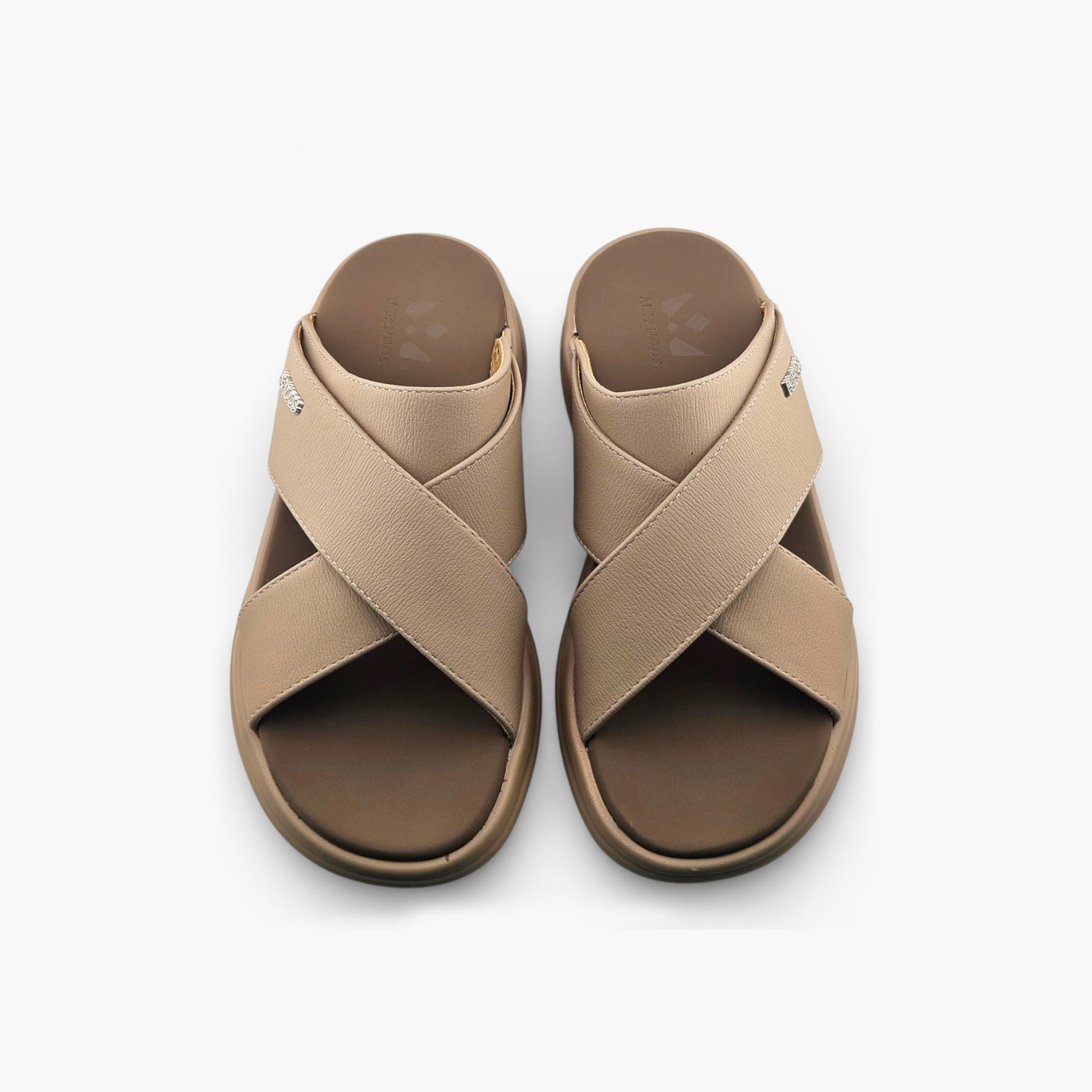 صندل عربي رجالي من ألفانوس بدون رباط – فخامة خالصة | 2602820-men-shoes-sandals-image-4