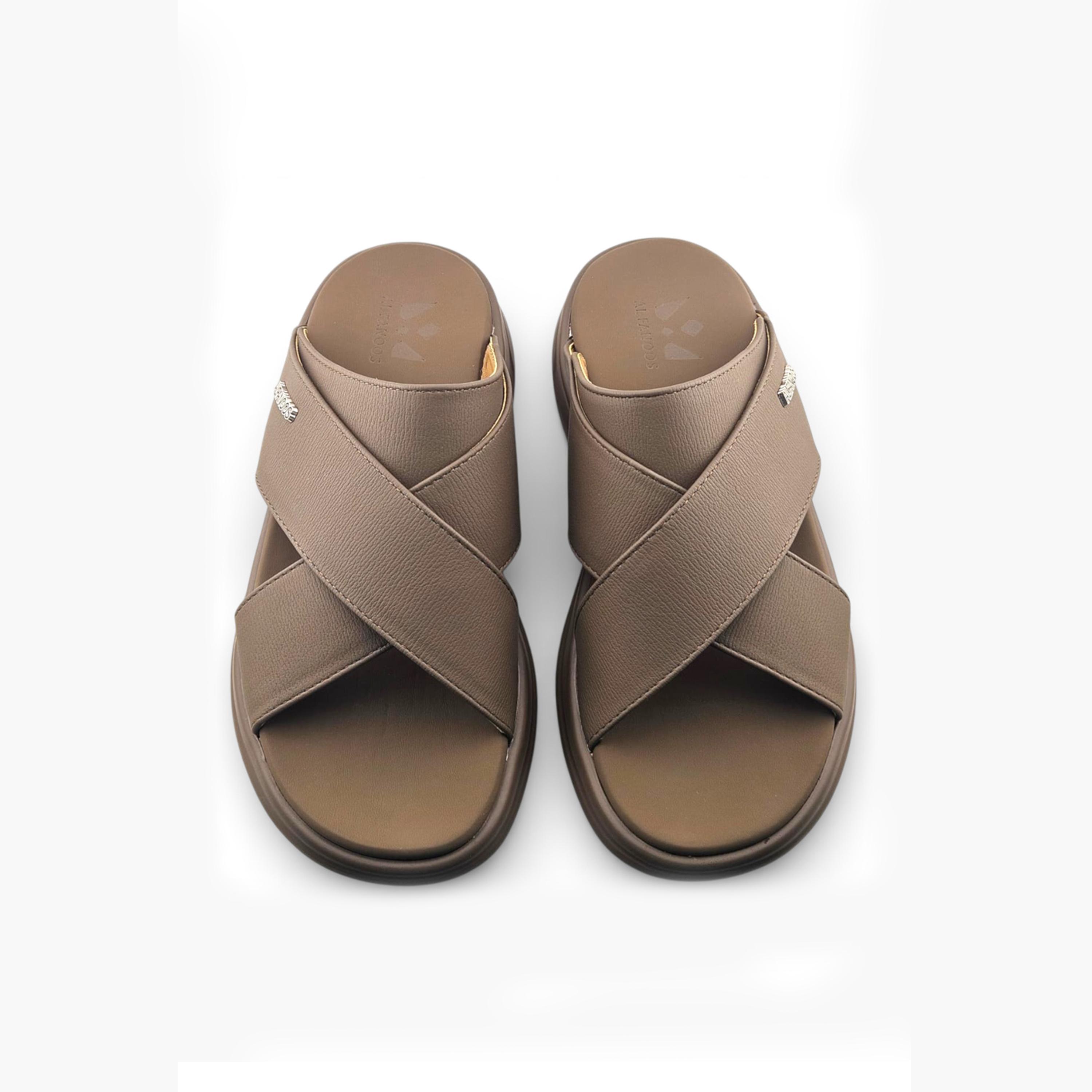 صندل عربي رجالي من ألفانوس بدون رباط – فخامة خالصة | 2602820-men-shoes-sandals-image-4