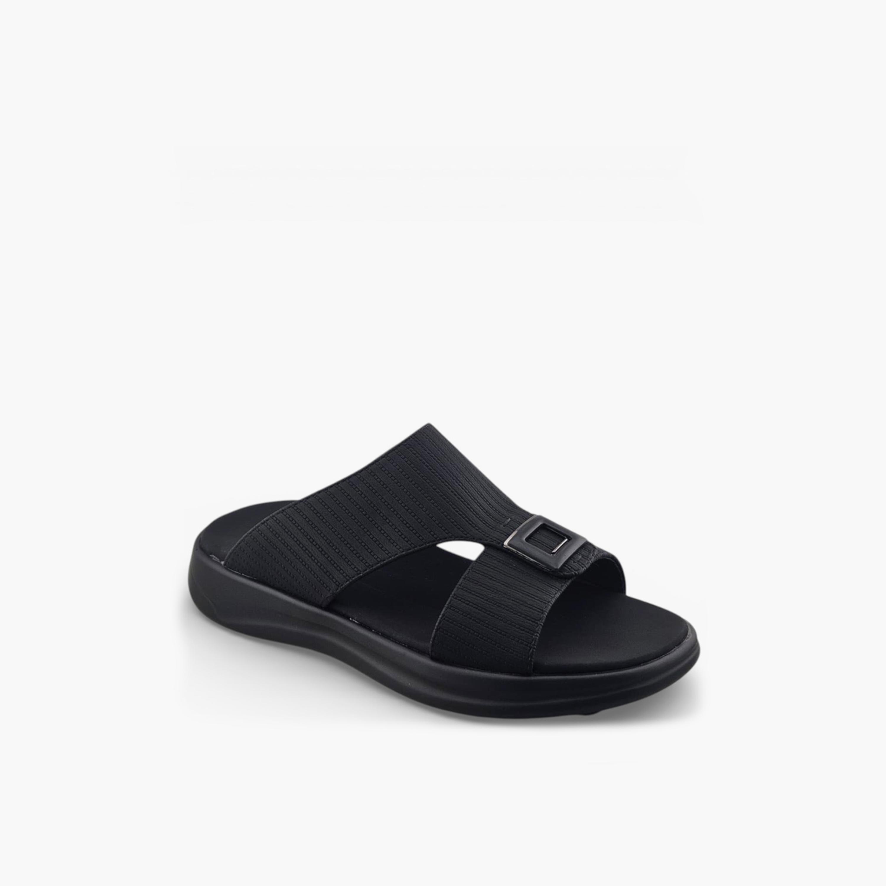 صندل عربي رجالي من ألفانوس بدون رباط – فخامة خالصة | 2602821-men-shoes-sandals-image-1
