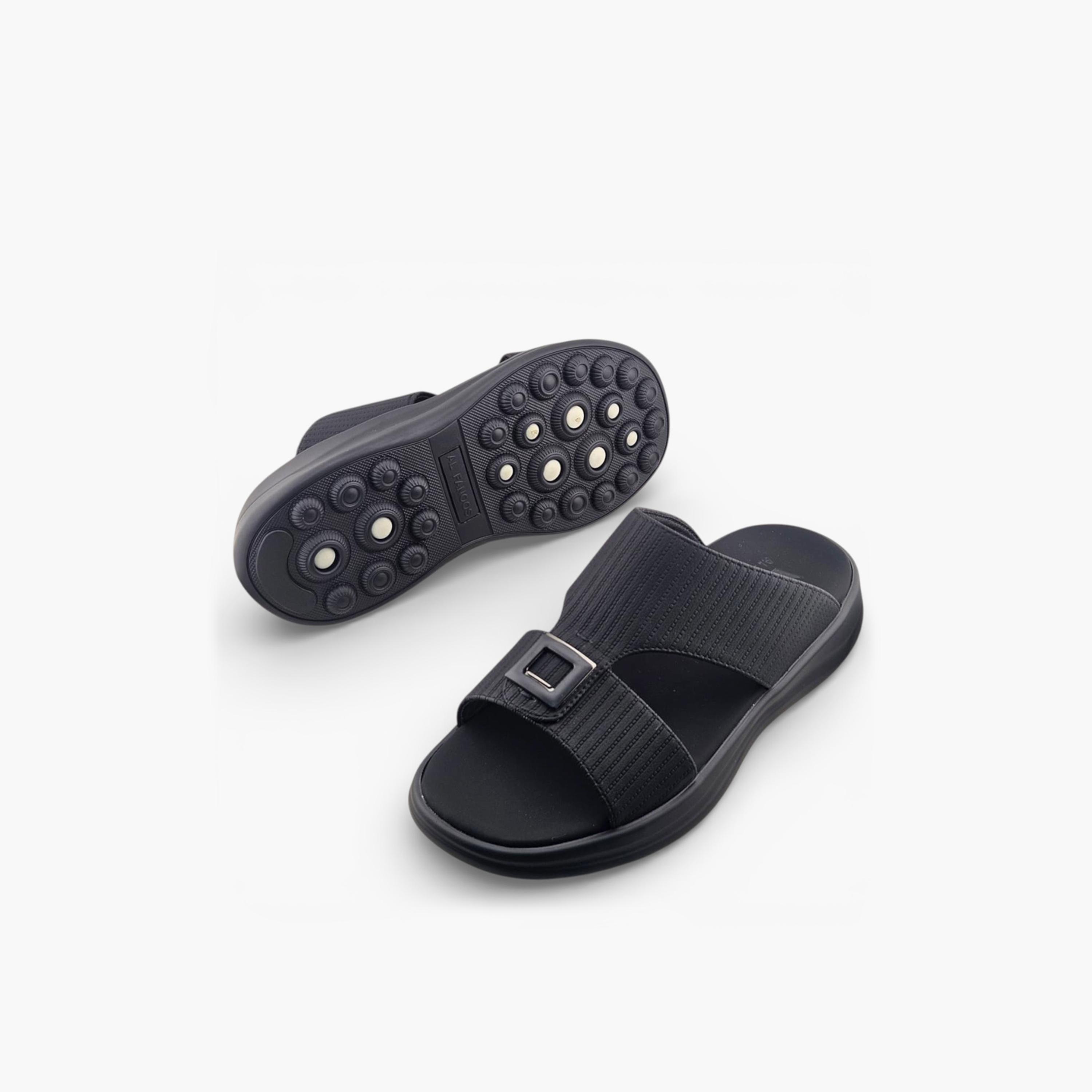صندل عربي رجالي من ألفانوس بدون رباط – فخامة خالصة | 2602821-men-shoes-sandals-image-5
