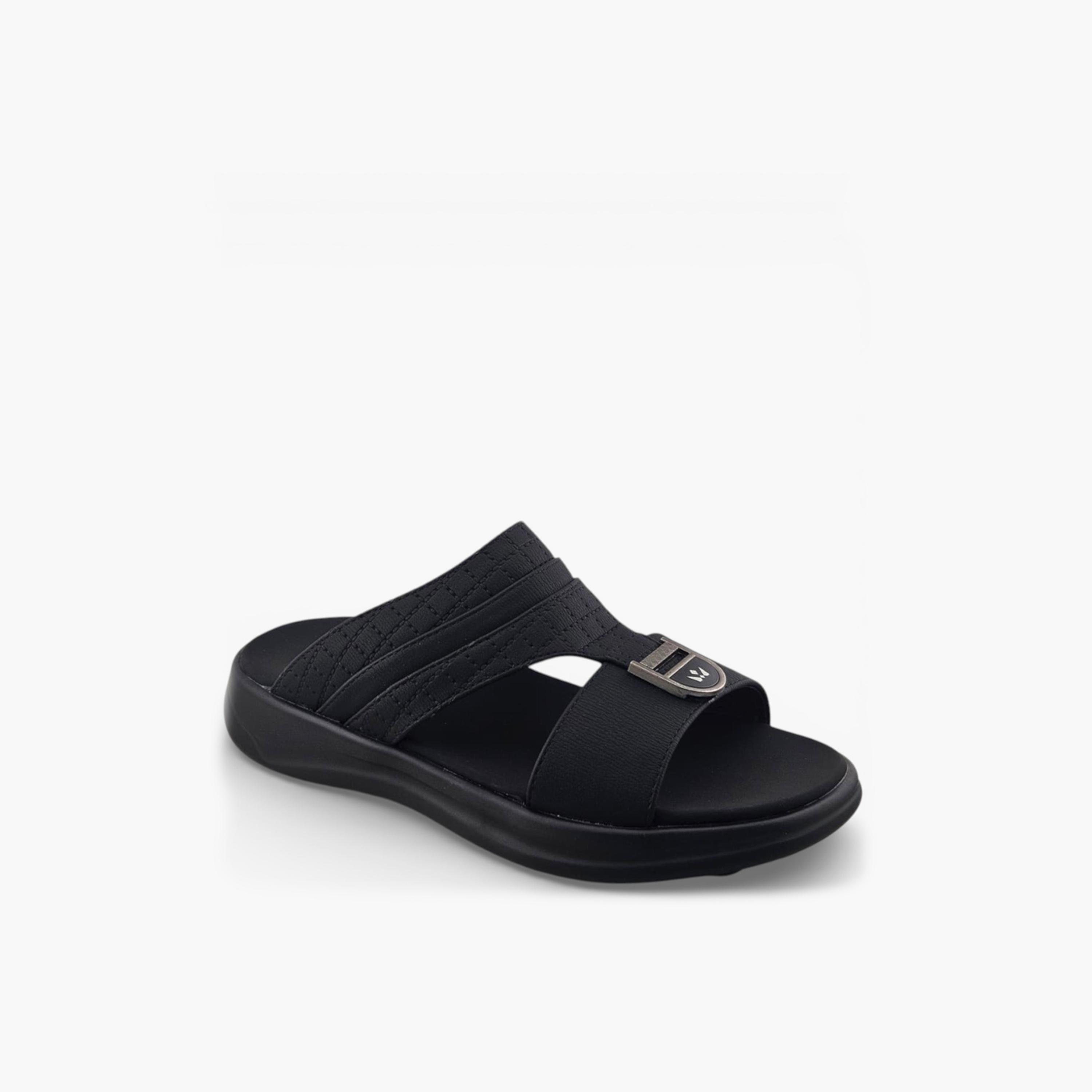 صندل عربي رجالي من ألفانوس بدون رباط – فخامة خالصة | 2602822-men-shoes-sandals-image-1