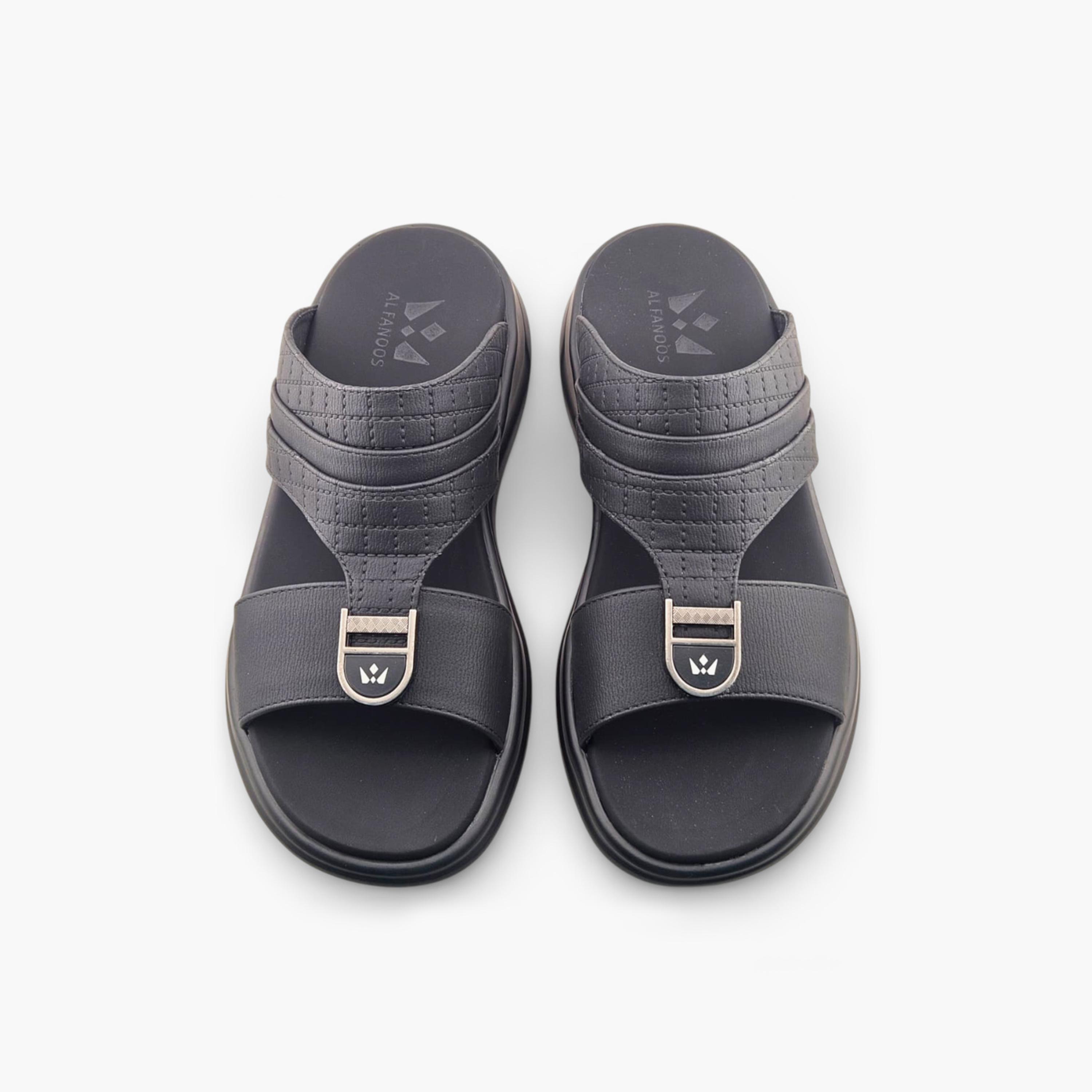 صندل عربي رجالي من ألفانوس بدون رباط – فخامة خالصة | 2602822-men-shoes-sandals-image-3