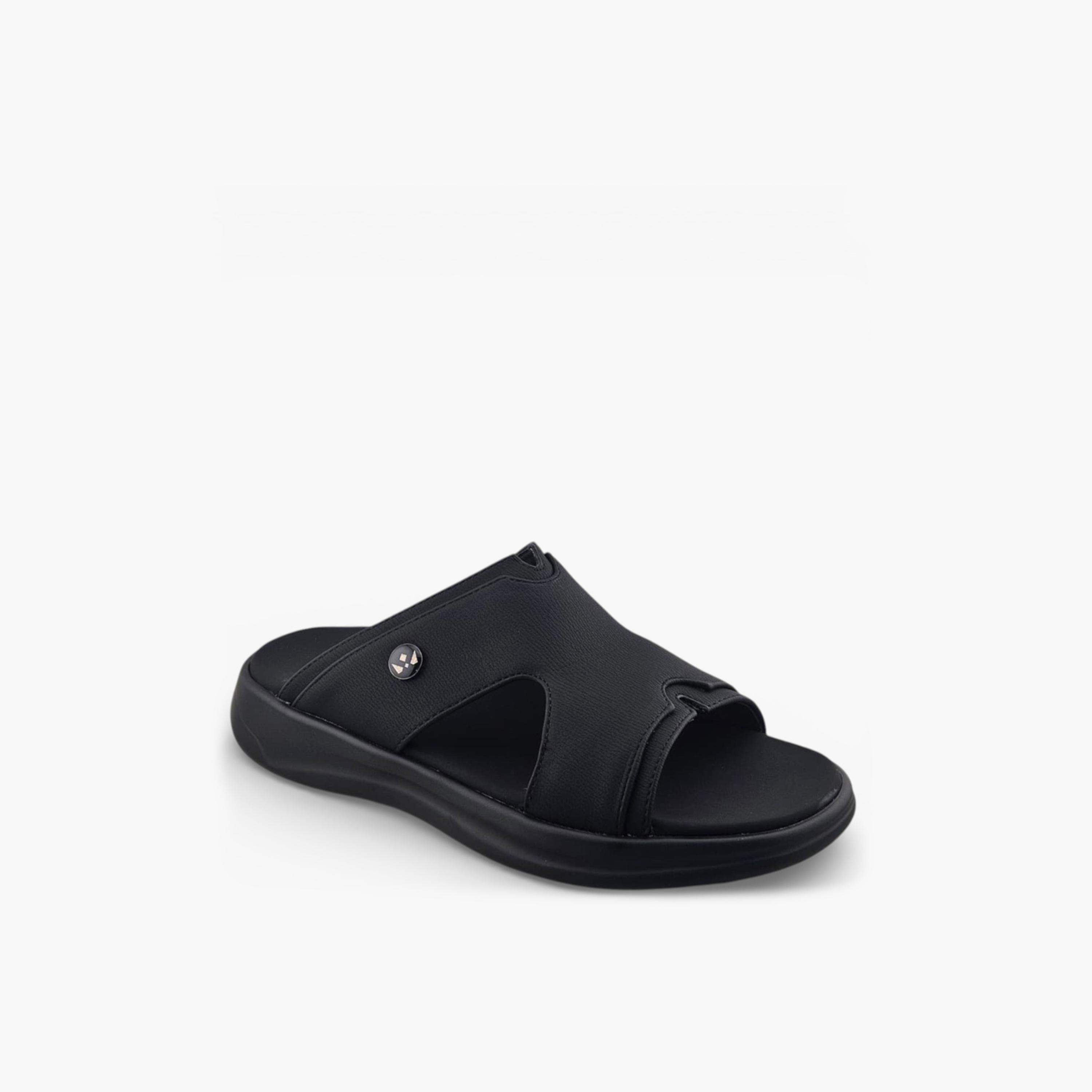 صندل عربي رجالي من ألفانوس بدون رباط – فخامة خالصة | 2602823-men-shoes-sandals-image-1
