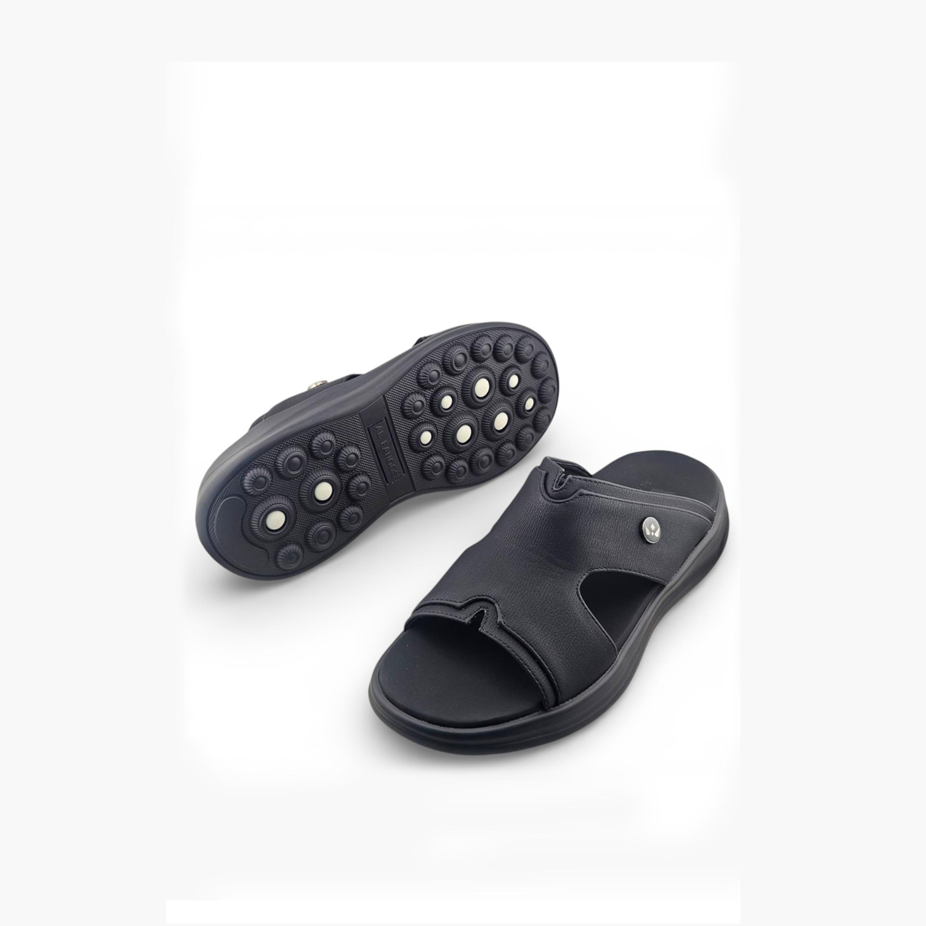 صندل عربي رجالي من ألفانوس بدون رباط – فخامة خالصة | 2602823-men-shoes-sandals-image-4