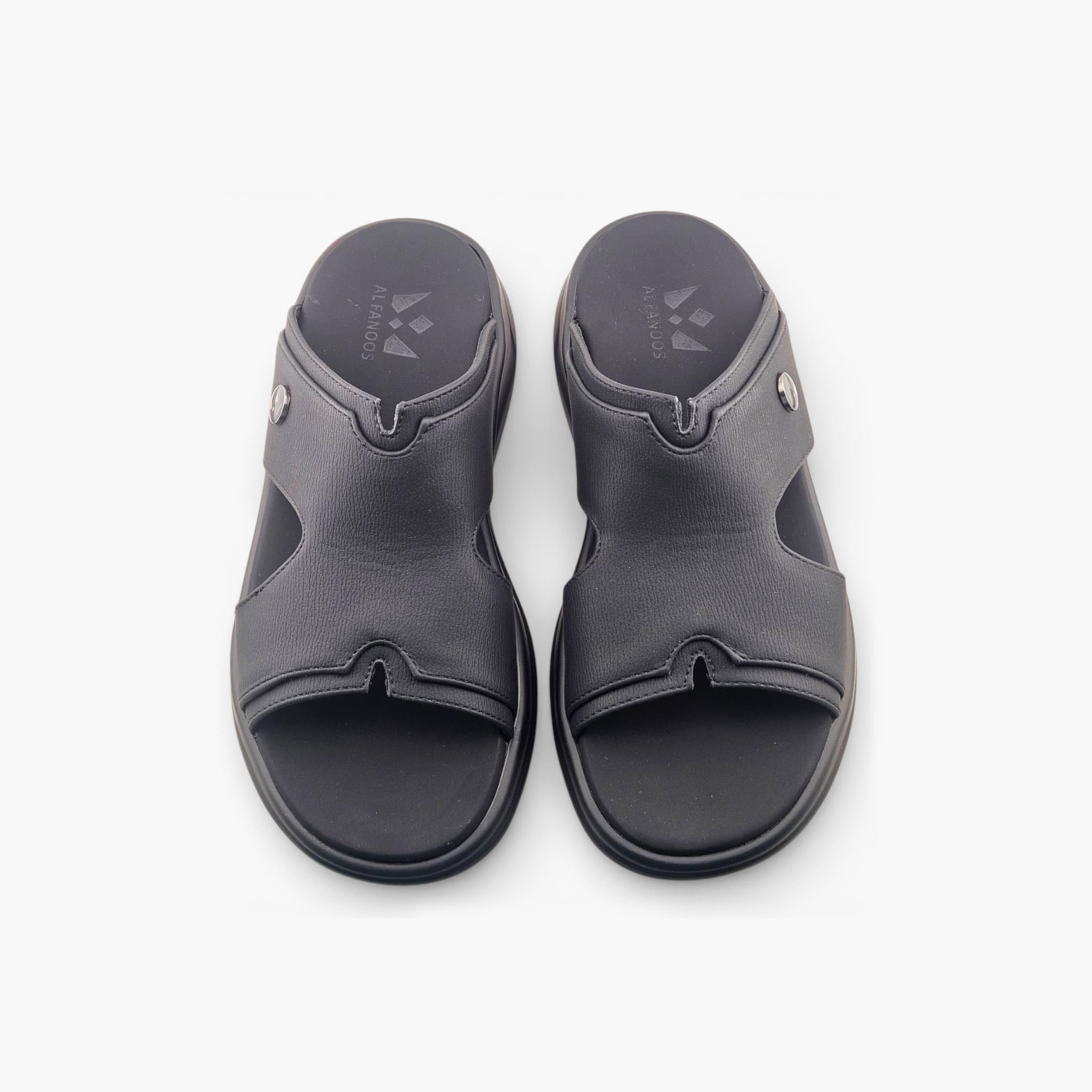 صندل عربي رجالي من ألفانوس بدون رباط – فخامة خالصة | 2602823-men-shoes-sandals-image-5