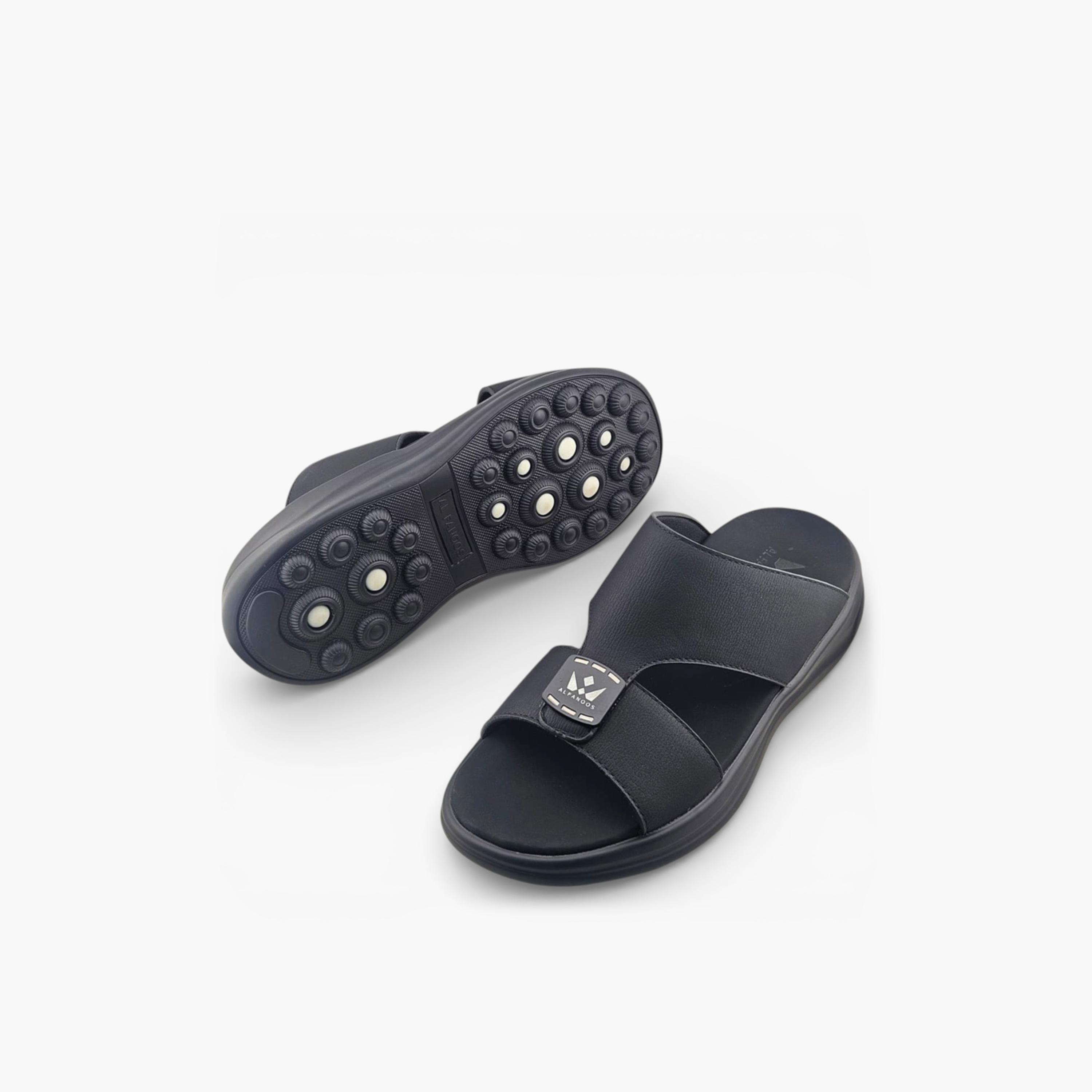 صندل عربي رجالي من ألفانوس بدون رباط – فخامة خالصة | 2602824-men-shoes-sandals-image-3
