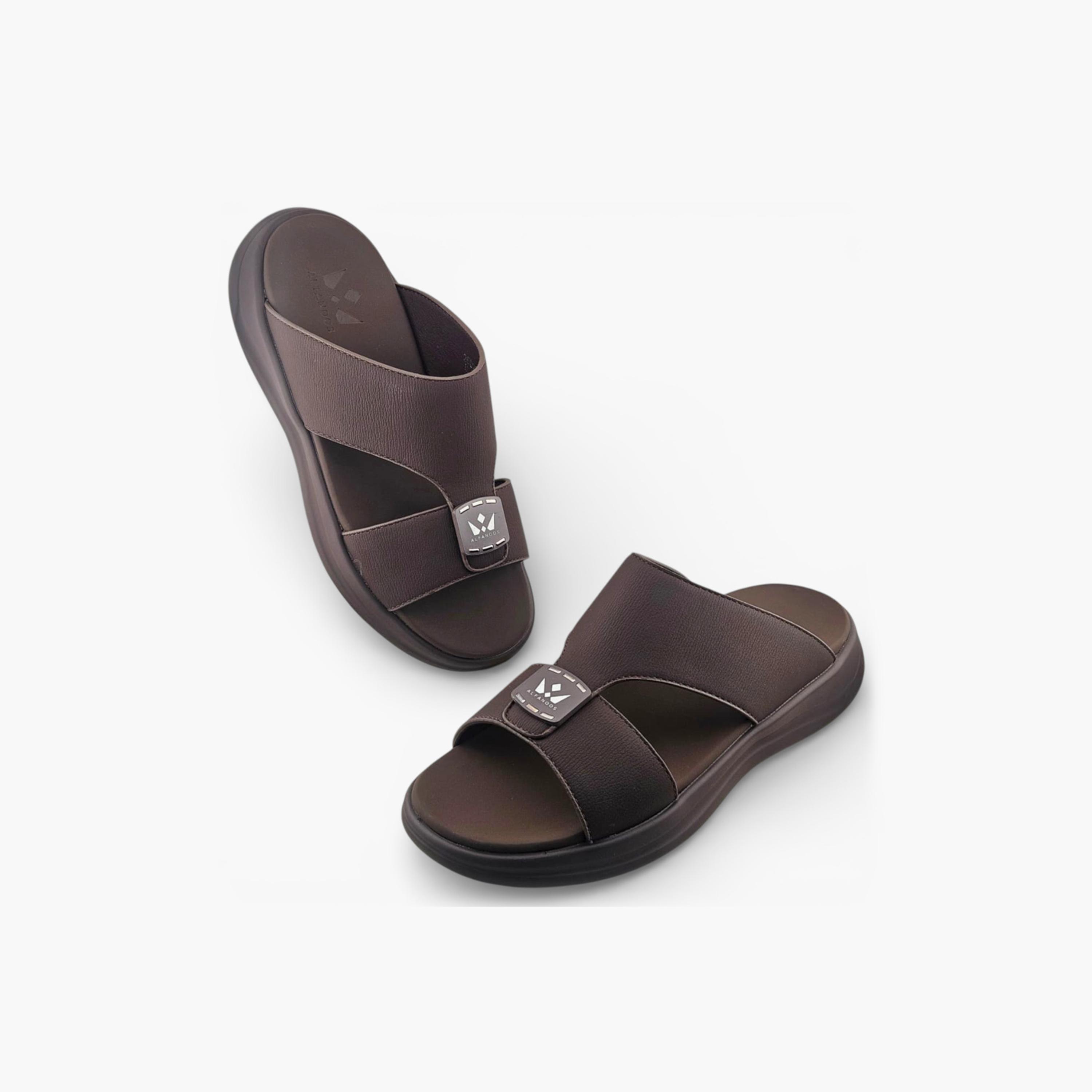 Al Fanoos Men's Slip On Eredità Italiana Arabic Sandals | 2602824-men-shoes-sandals-image-2