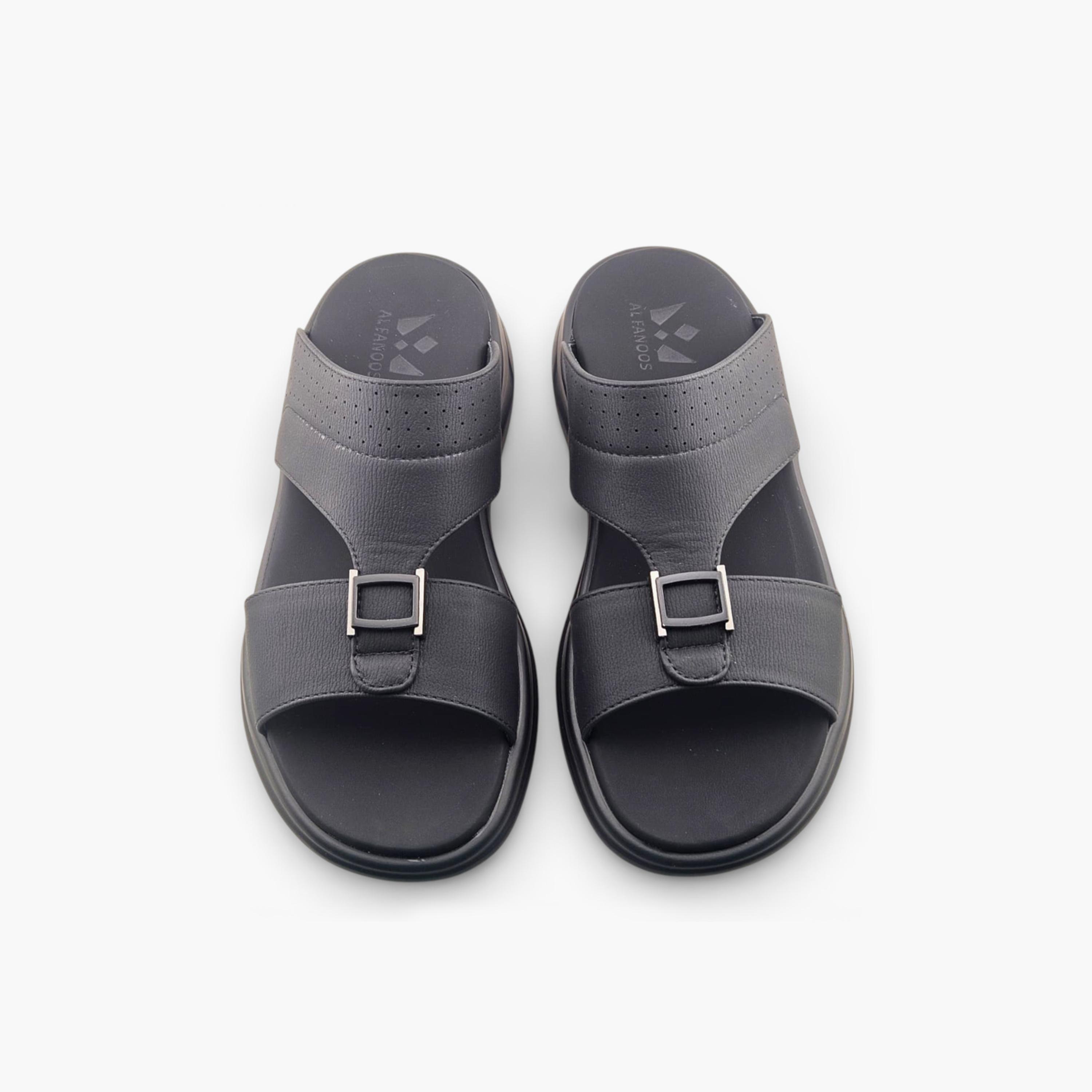 صندل عربي رجالي من ألفانوس بدون رباط – فخامة خالصة | 2602825-men-shoes-sandals-image-4