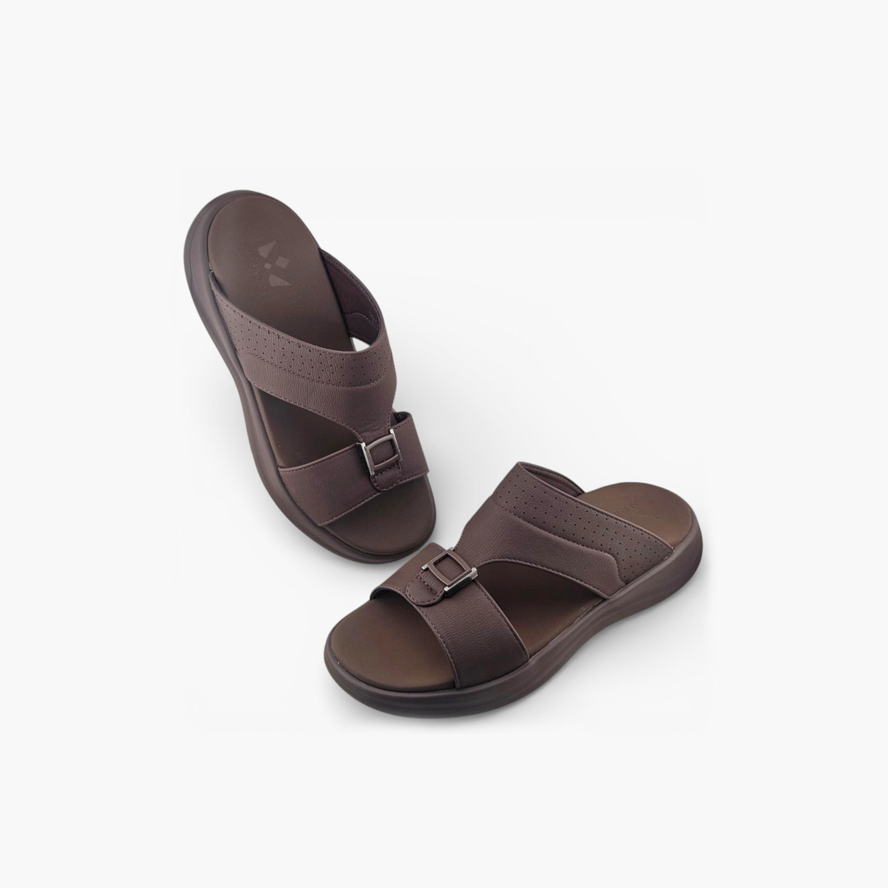 Al Fanoos Men's Slip On Eredità Italiana Arabic Sandals | 2602825-men-shoes-sandals-image-2