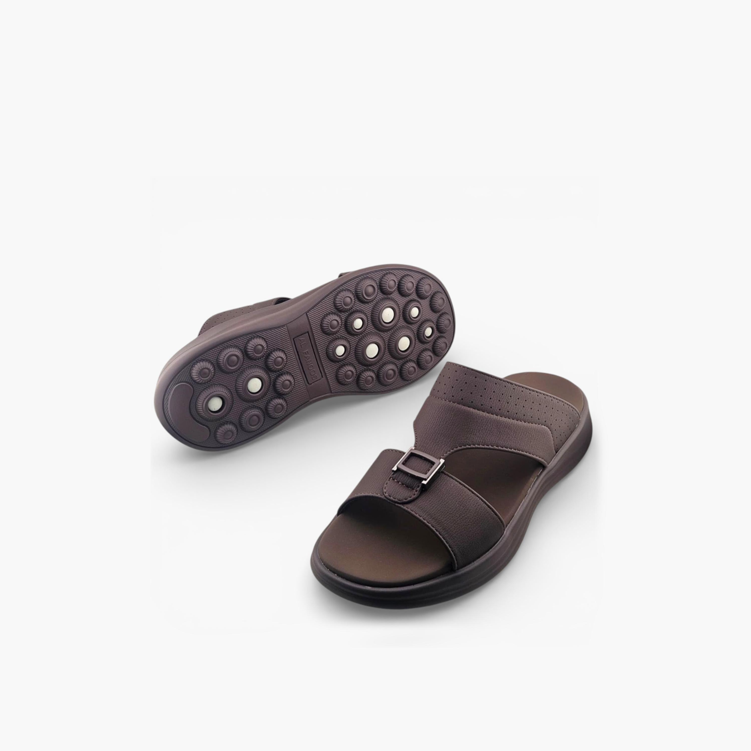 Al Fanoos Men's Slip On Eredità Italiana Arabic Sandals | 2602825-men-shoes-sandals-image-4
