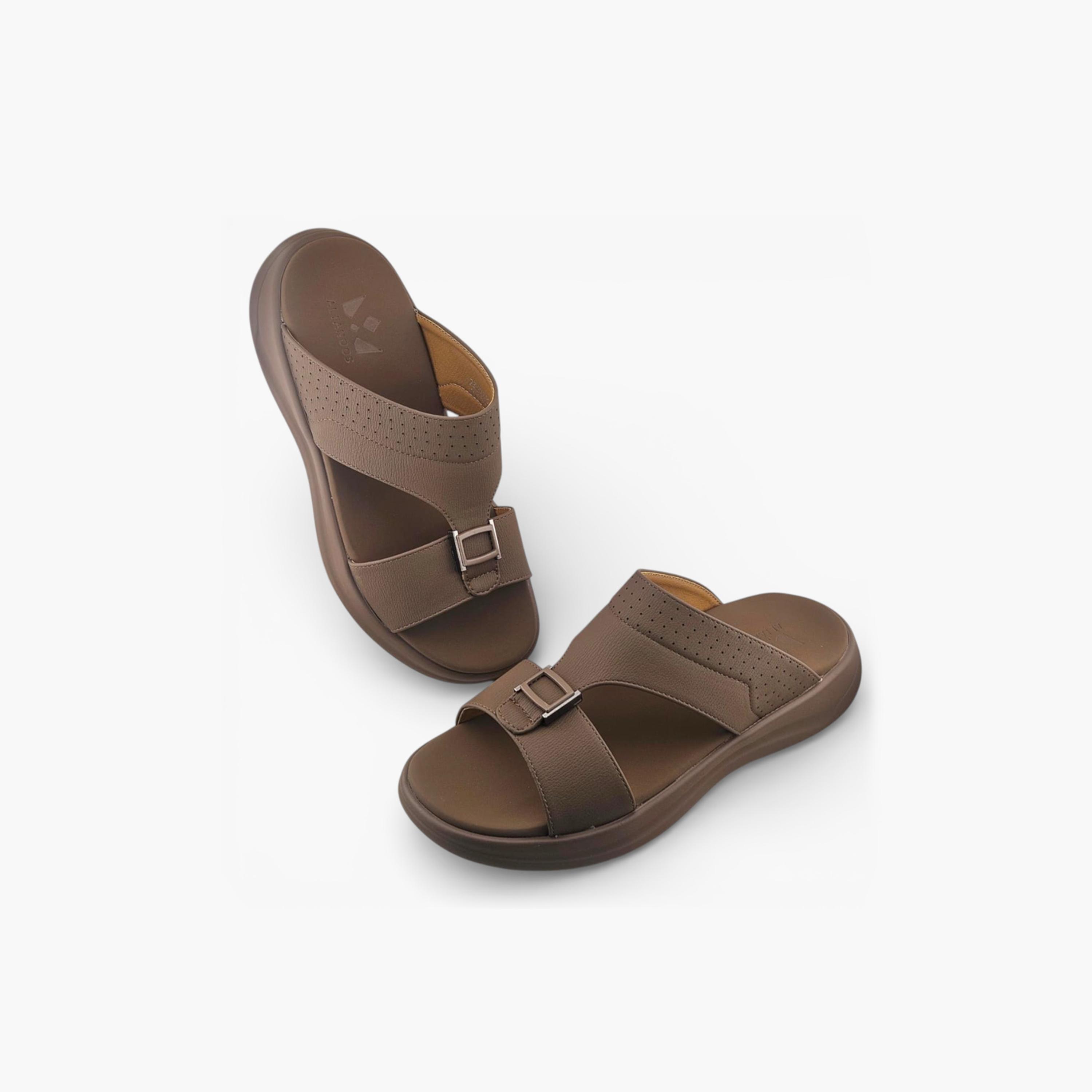 Al Fanoos Men's Slip On Eredità Italiana Arabic Sandals | 2602825-men-shoes-sandals-image-3