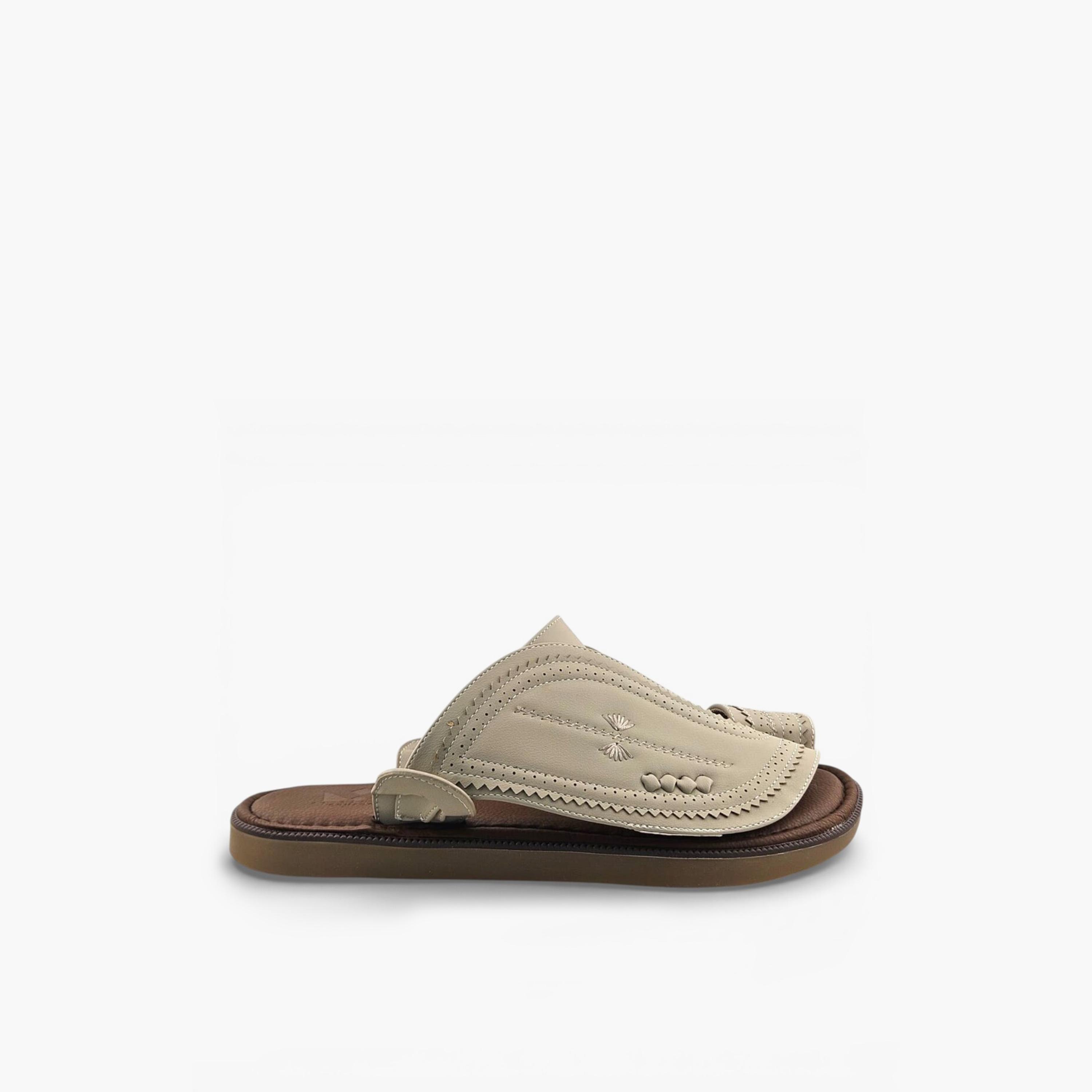 صندل عربي رجالي من ألفانوس بدون رباط – فخامة خالصة | 2602826-men-shoes-sandals-image-2
