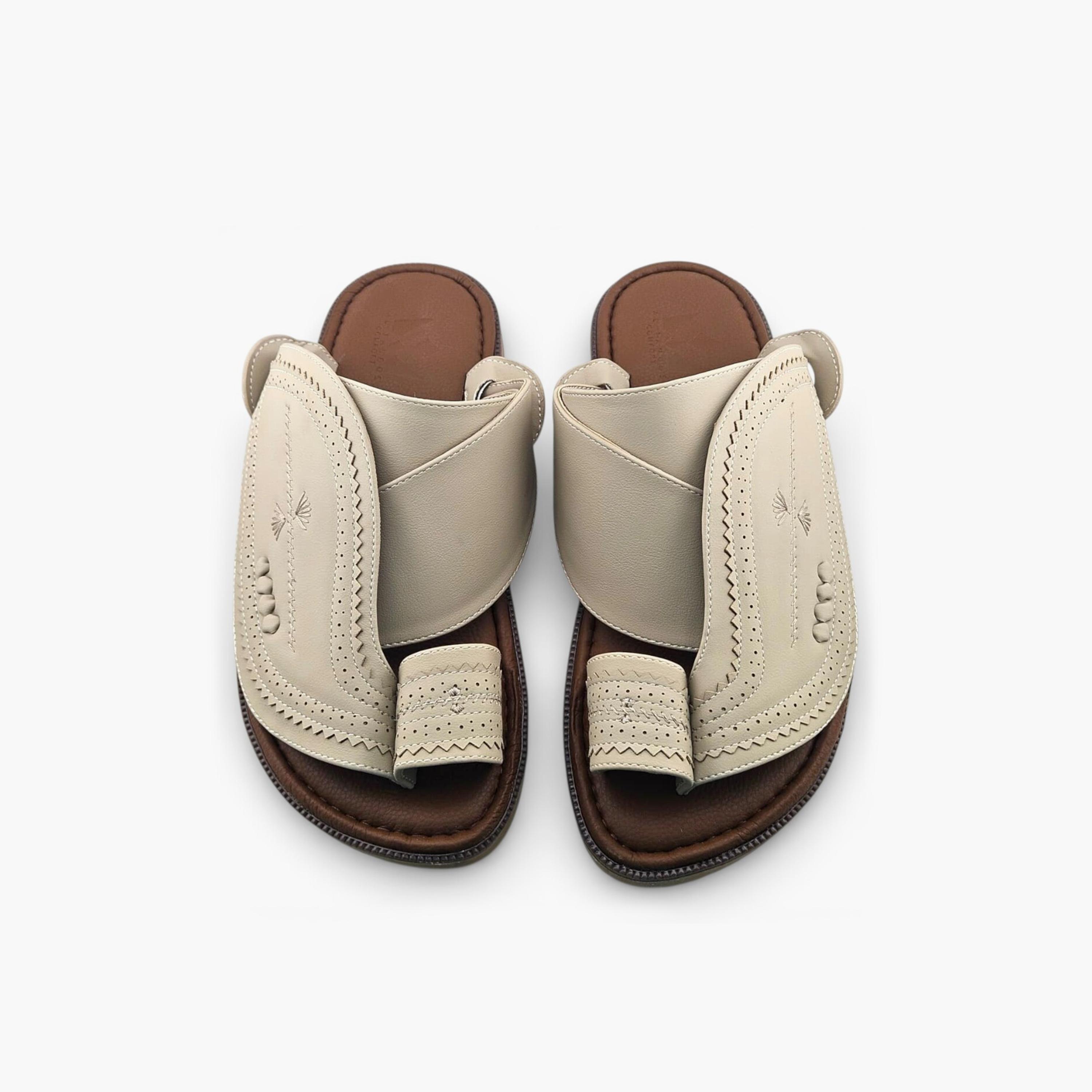 صندل عربي رجالي من ألفانوس بدون رباط – فخامة خالصة | 2602826-men-shoes-sandals-image-3
