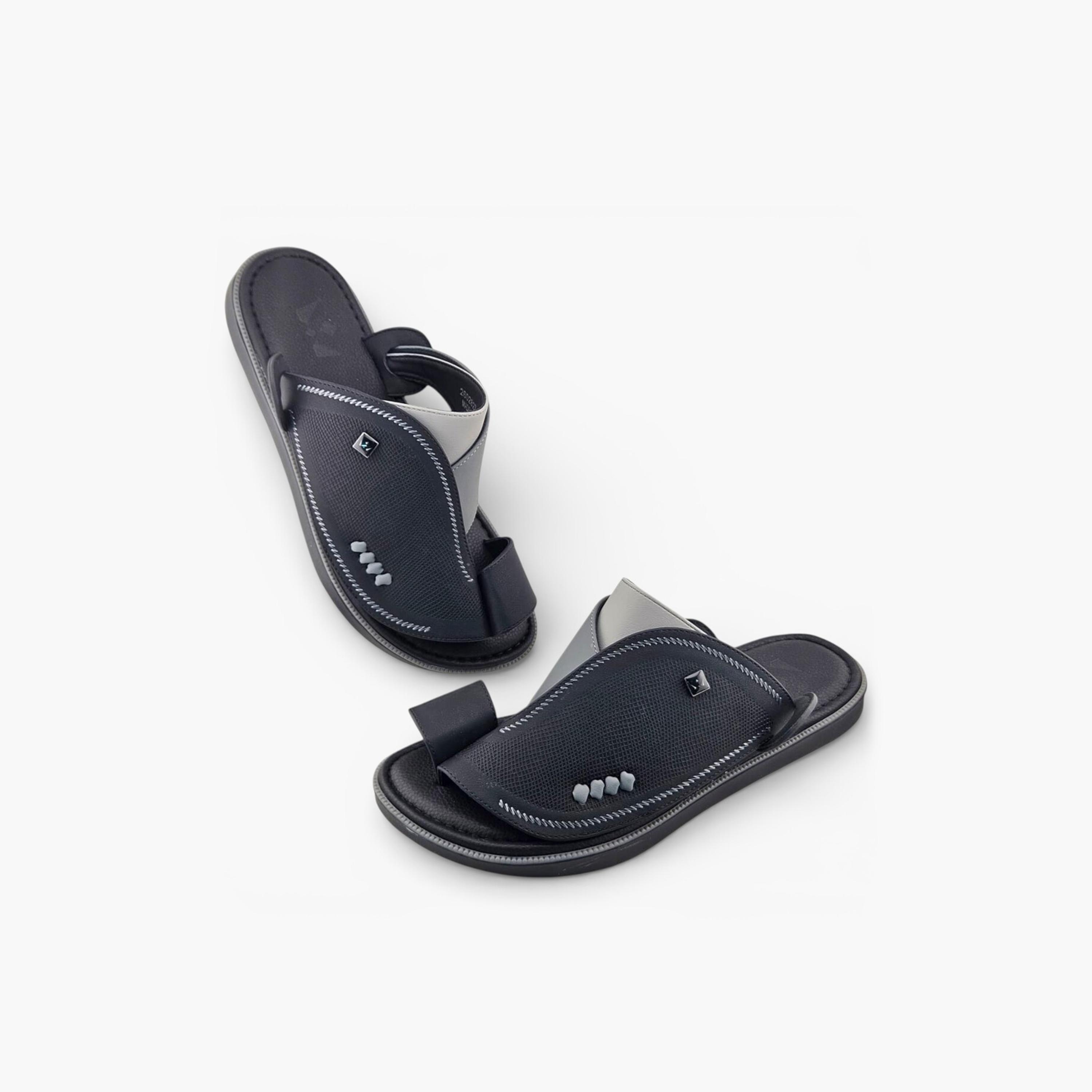 صندل عربي رجالي من ألفانوس بدون رباط – فخامة خالصة | 2602827-men-shoes-sandals-image-4