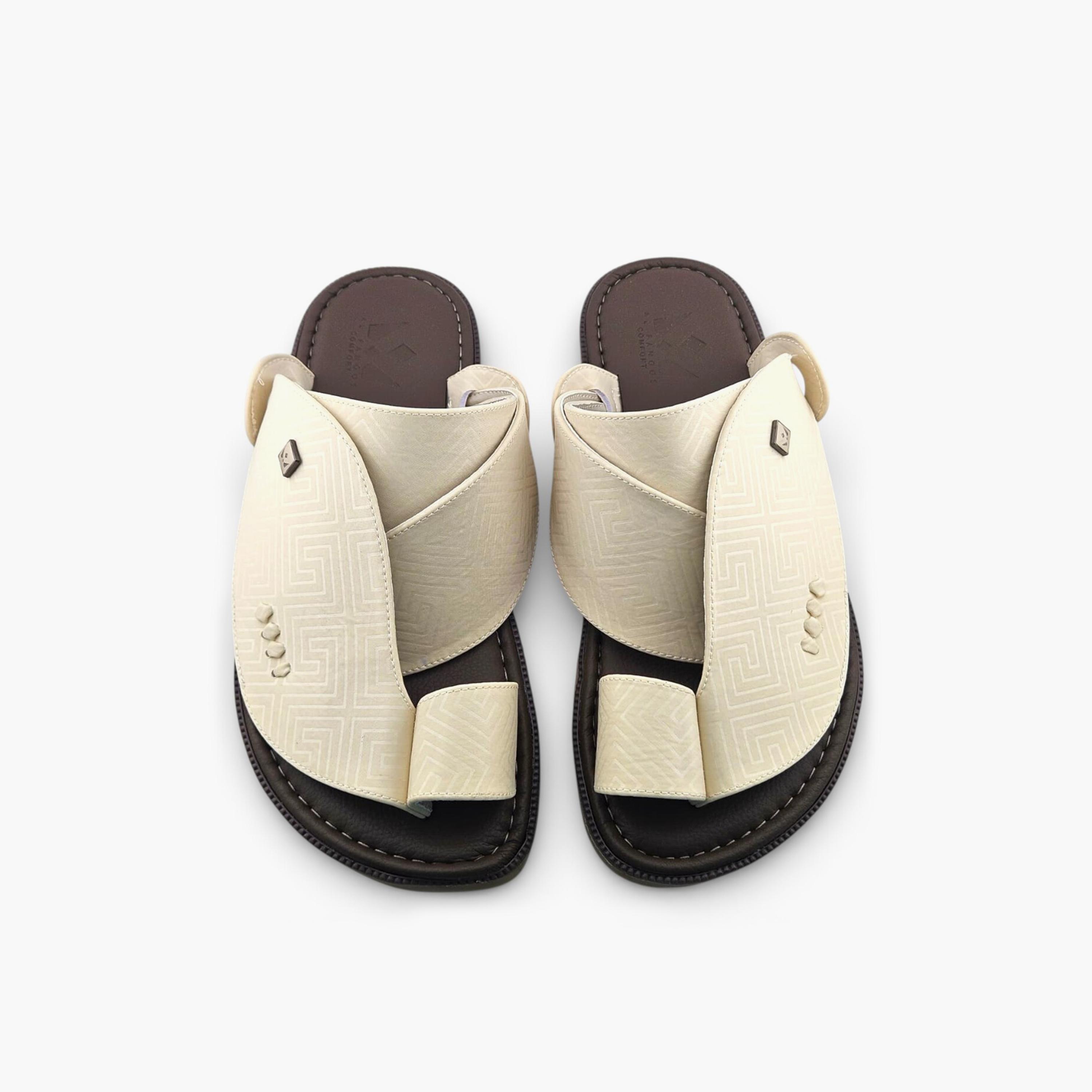 صندل عربي رجالي من ألفانوس بدون رباط – فخامة خالصة | 2602828-men-shoes-sandals-image-3