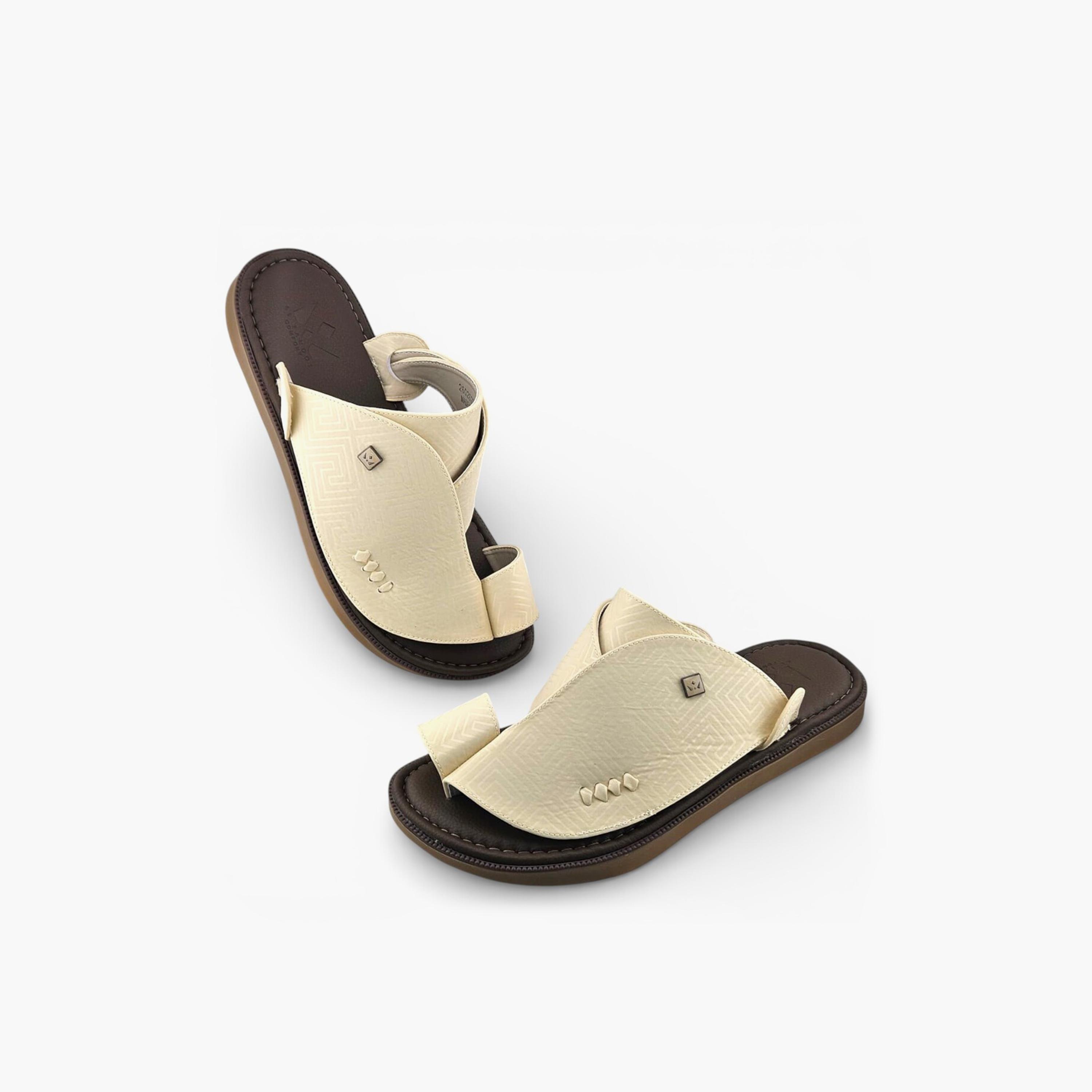 صندل عربي رجالي من ألفانوس بدون رباط – فخامة خالصة | 2602828-men-shoes-sandals-image-4