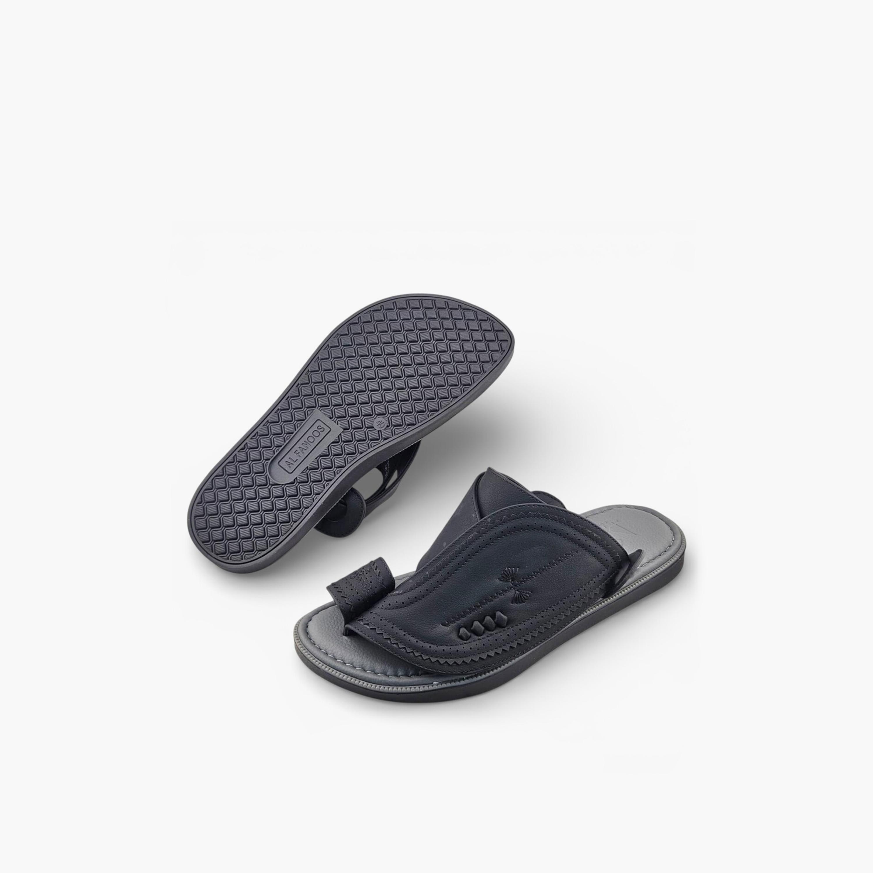 Al Fanoos Men's Slip On Signature Royale Arabic Sandals | 2602829-men-shoes-sandals-image-5