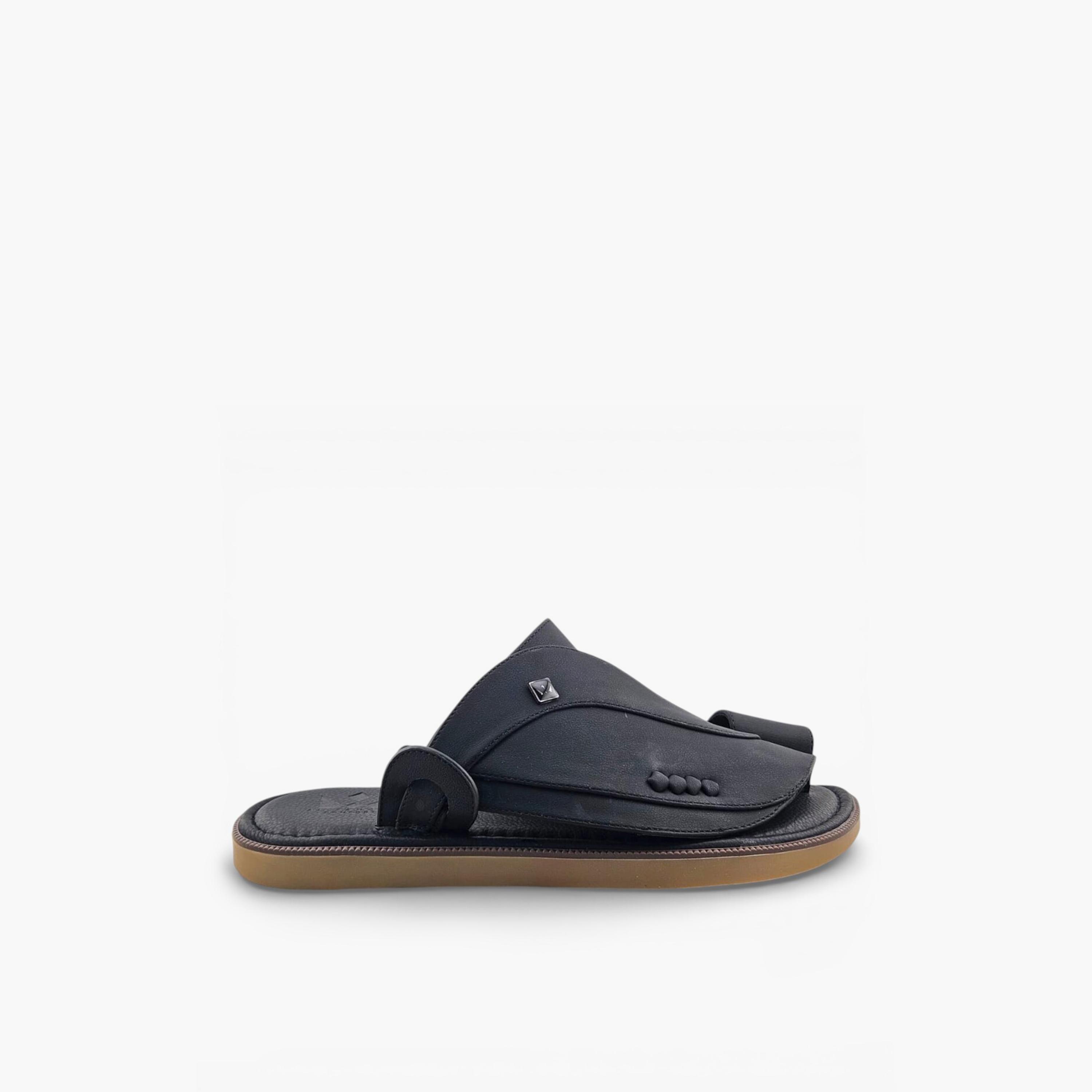 Al Fanoos Men's Slip On Signature Royale Arabic Sandals | 2602830-men-shoes-sandals-image-2