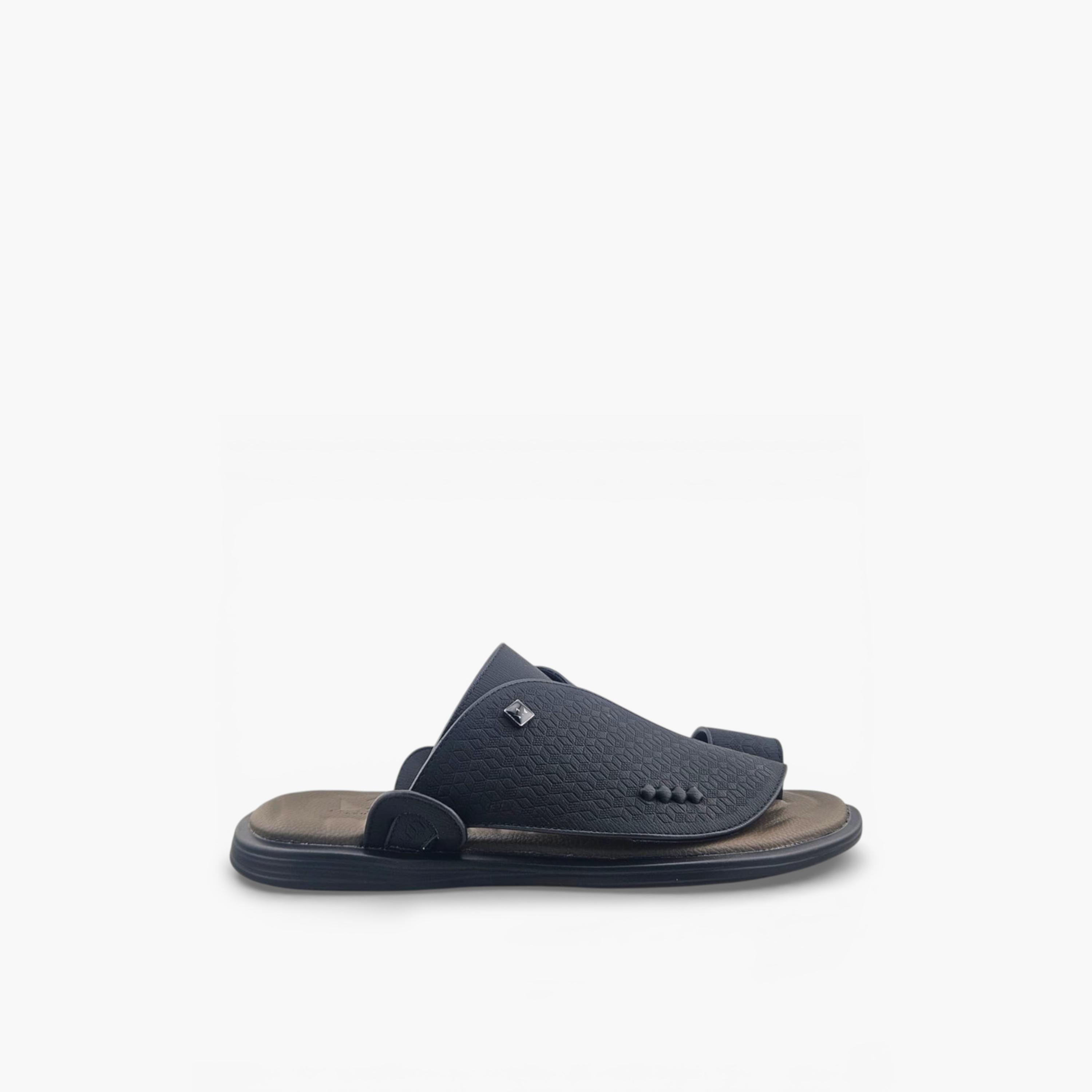 صندل عربي رجالي من ألفانوس بدون رباط – فخامة خالصة | 2602831-men-shoes-sandals-image-2