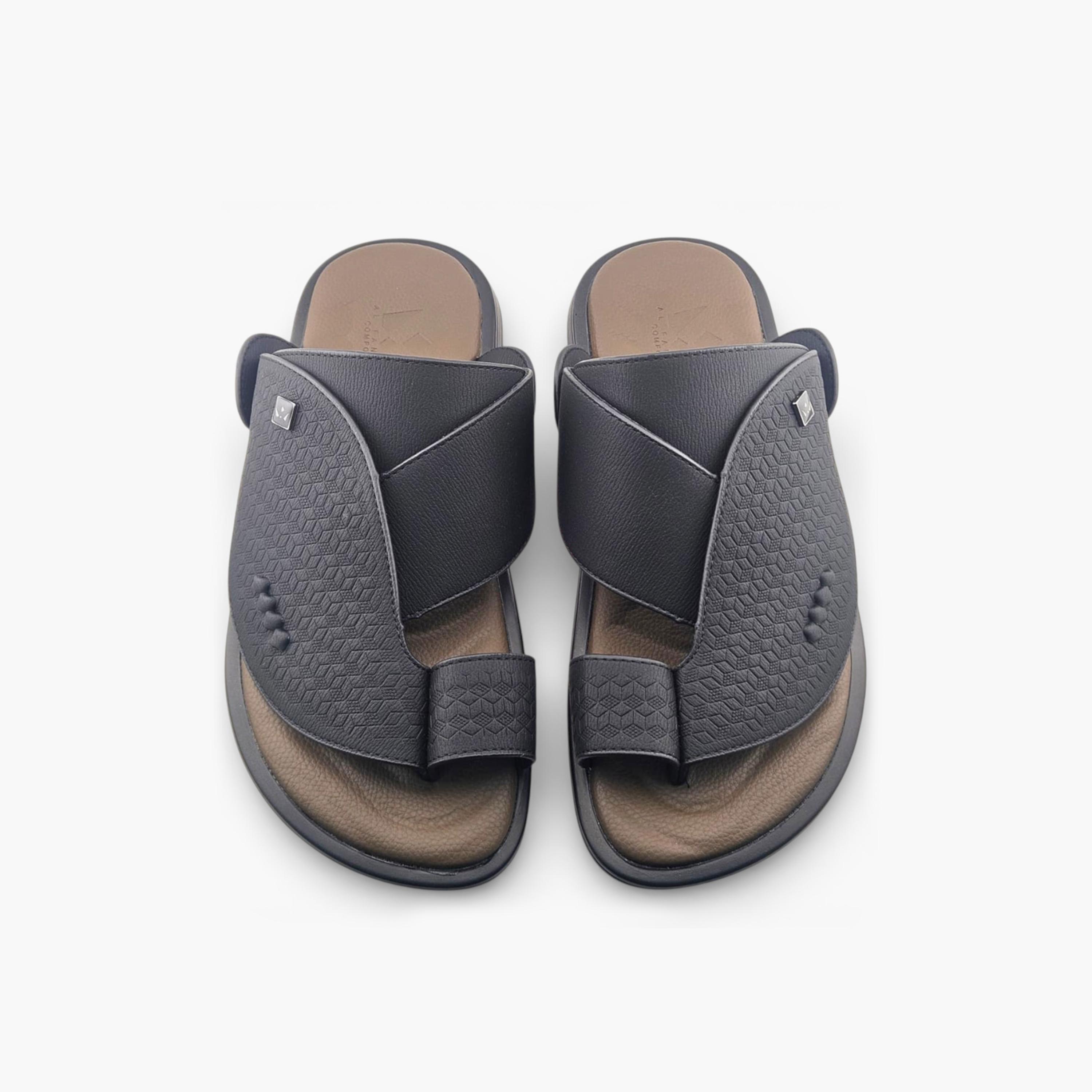 صندل عربي رجالي من ألفانوس بدون رباط – فخامة خالصة | 2602831-men-shoes-sandals-image-4