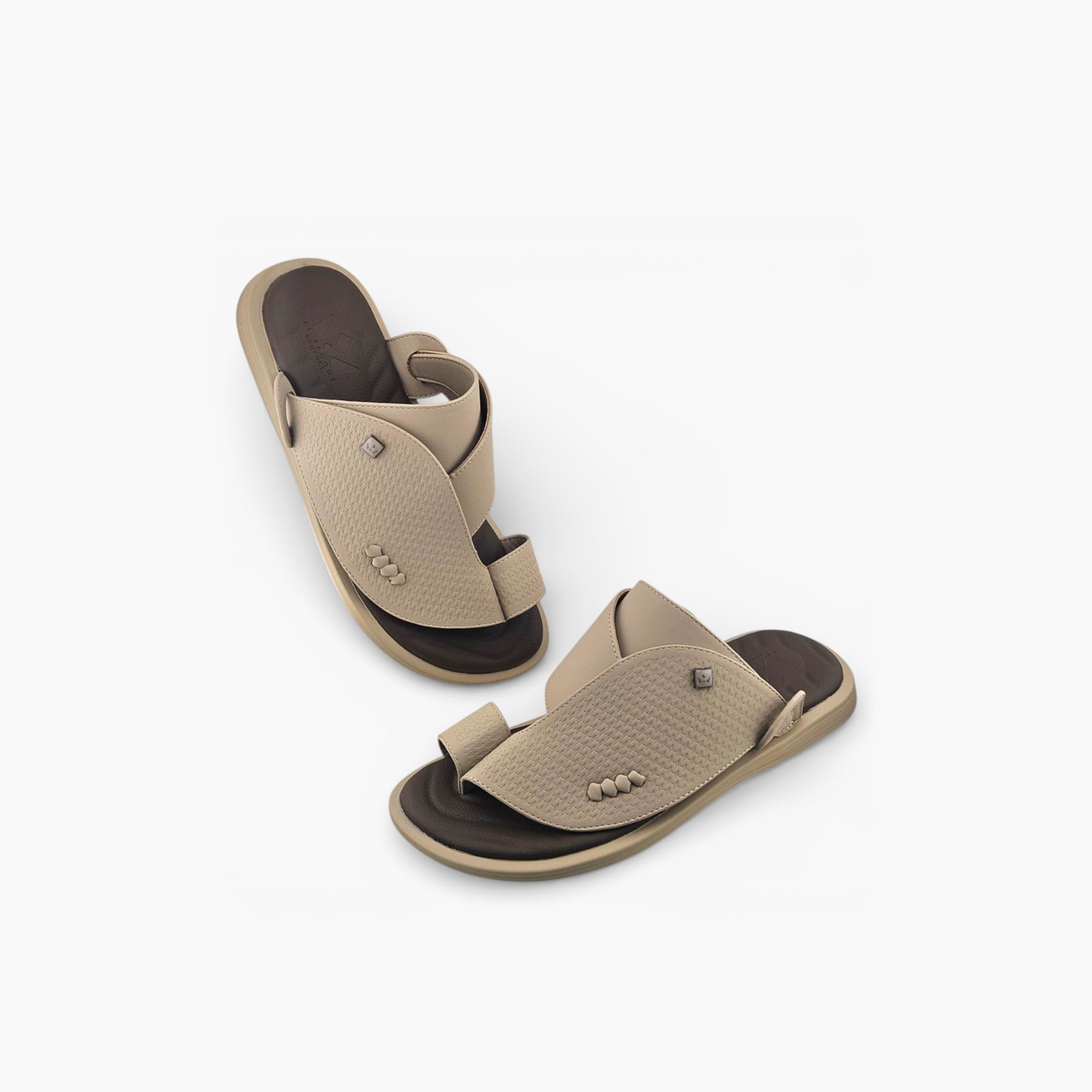 صندل عربي رجالي من ألفانوس بدون رباط – فخامة خالصة | 2602832-men-shoes-sandals-image-3